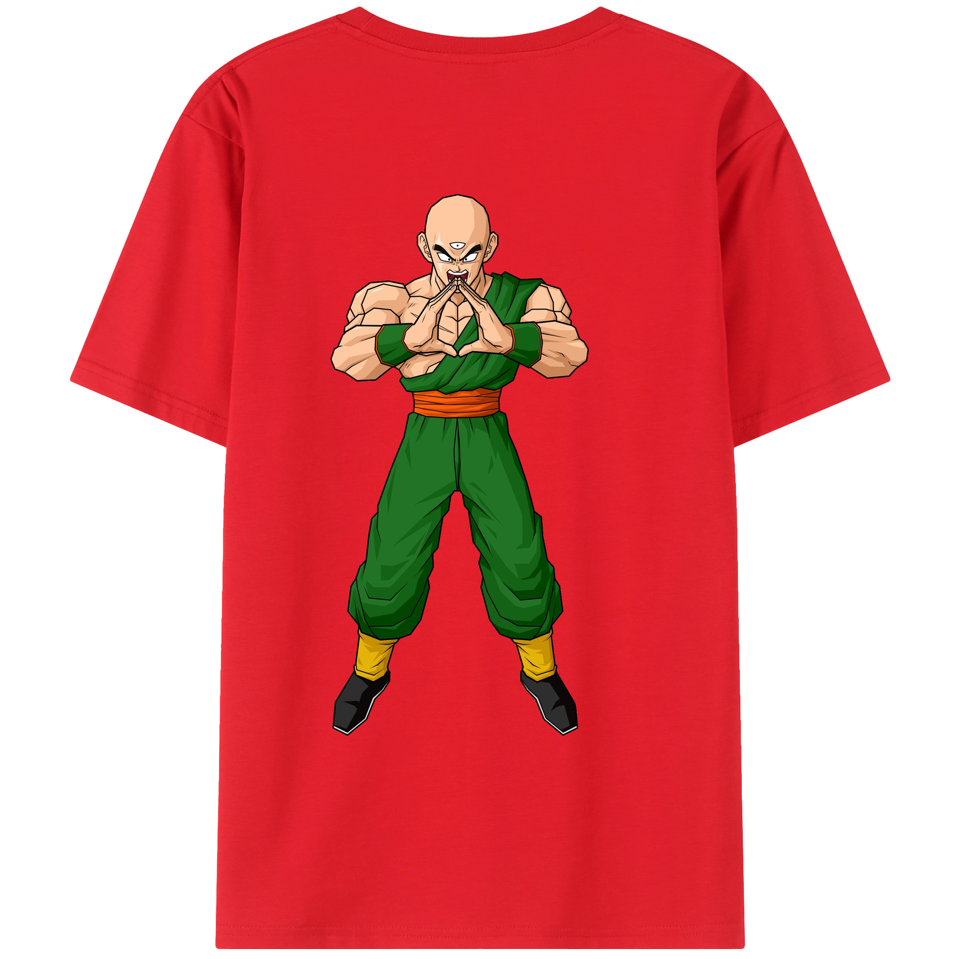 （画像用） ドラゴンボール DRAGON BALL 綿100％ メンズ半袖Tシャツ（バックプリント） 通気性