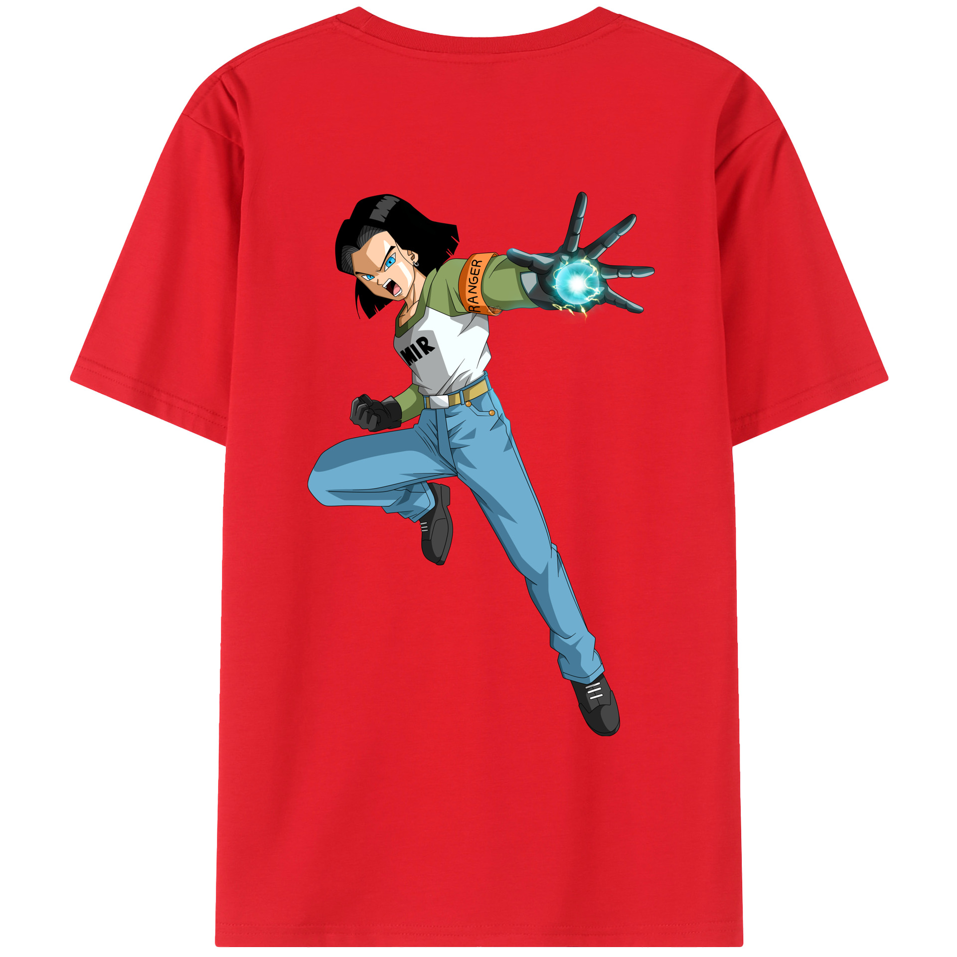 （画像用） ドラゴンボール DRAGON BALL 綿100％ メンズ半袖Tシャツ（バックプリント） 通気性