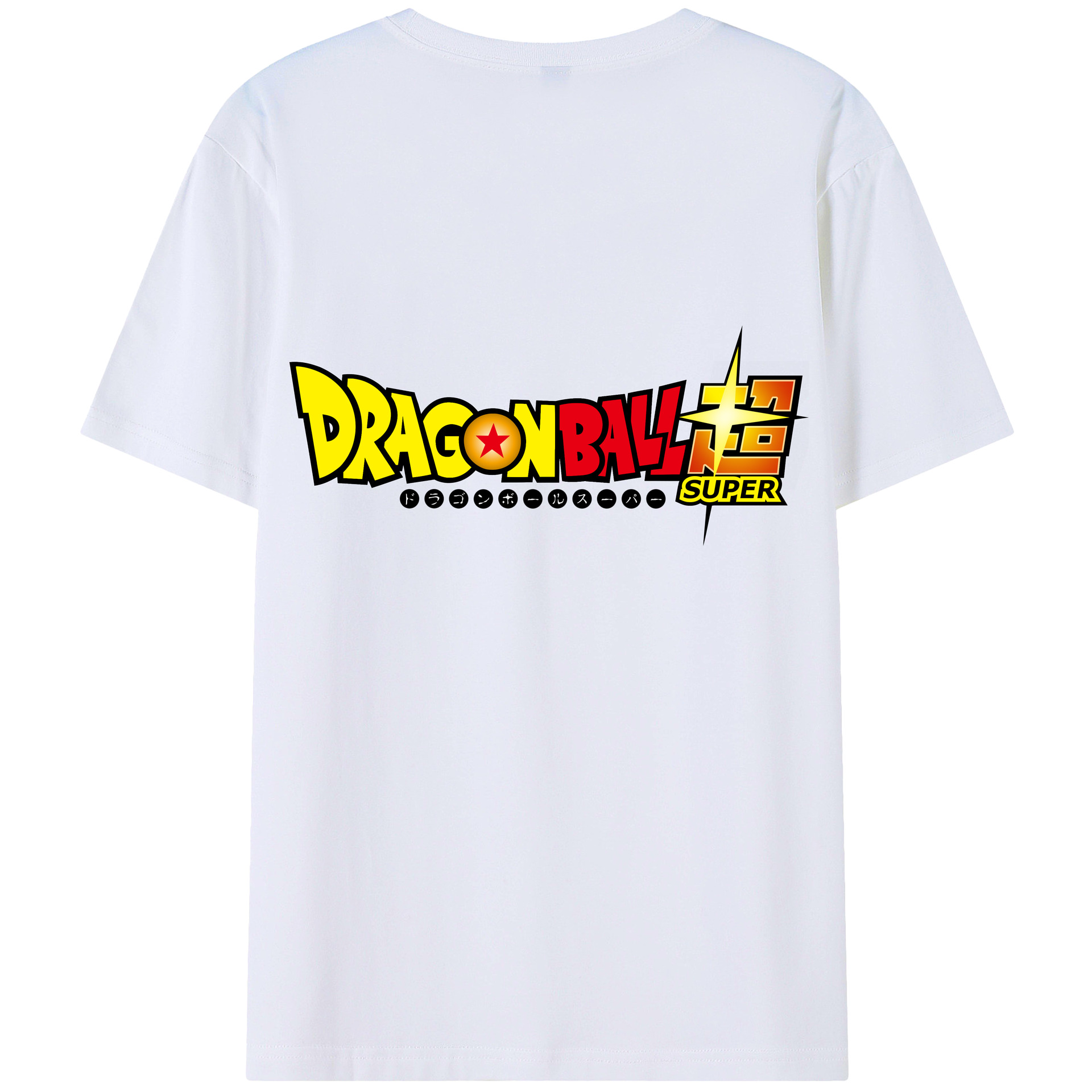 （画像用） ドラゴンボール DRAGON BALL 綿100％ メンズ半袖Tシャツ（バックプリント） 通気性