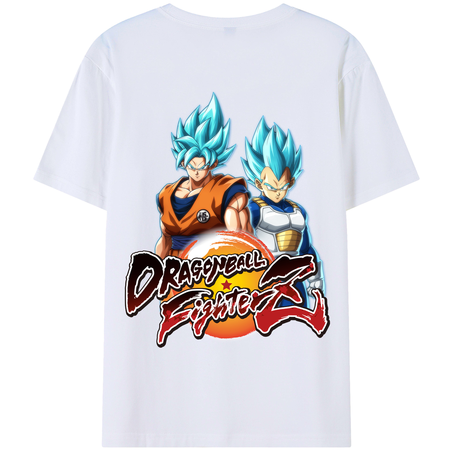 （画像用） ドラゴンボール DRAGON BALL 綿100％ メンズ半袖Tシャツ（バックプリント） 通気性