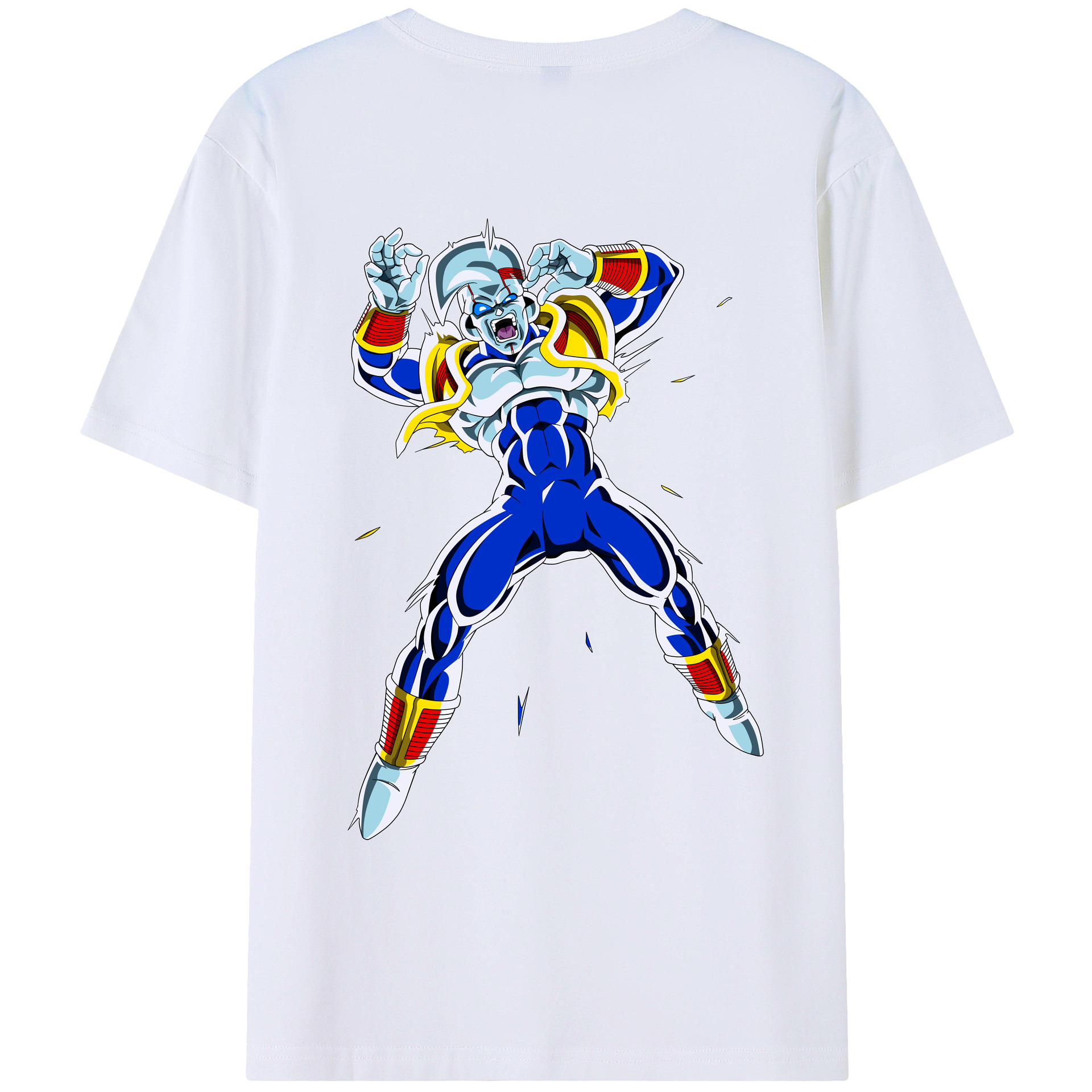（画像用） ドラゴンボール DRAGON BALL 綿100％ メンズ半袖Tシャツ（バックプリント） 通気性