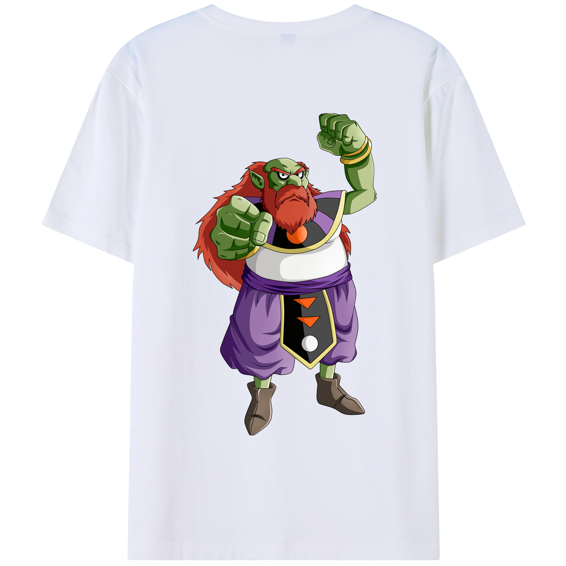 （画像用） ドラゴンボール DRAGON BALL 綿100％ メンズ半袖Tシャツ（バックプリント） 通気性