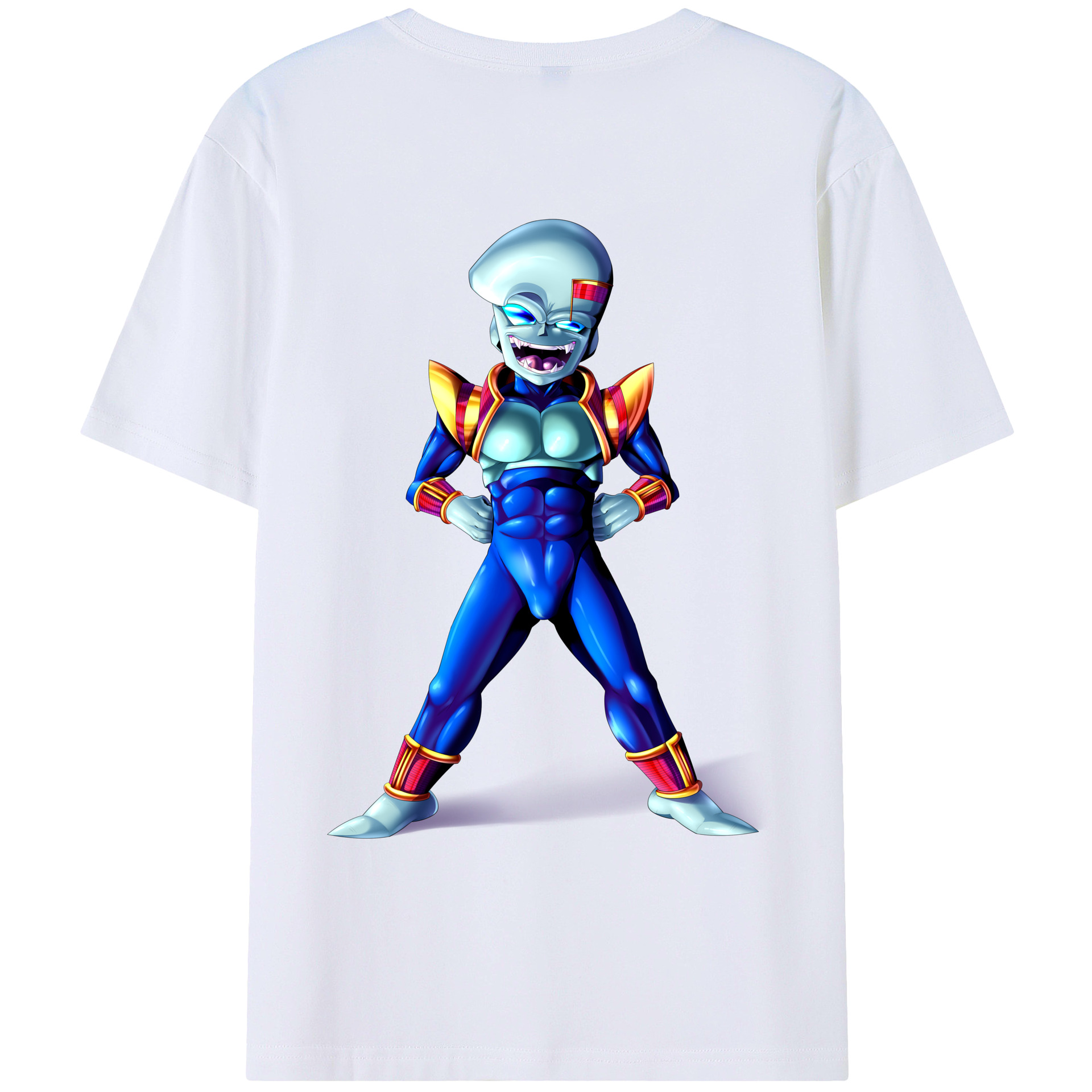 （画像用） ドラゴンボール DRAGON BALL 綿100％ メンズ半袖Tシャツ（バックプリント） 通気性