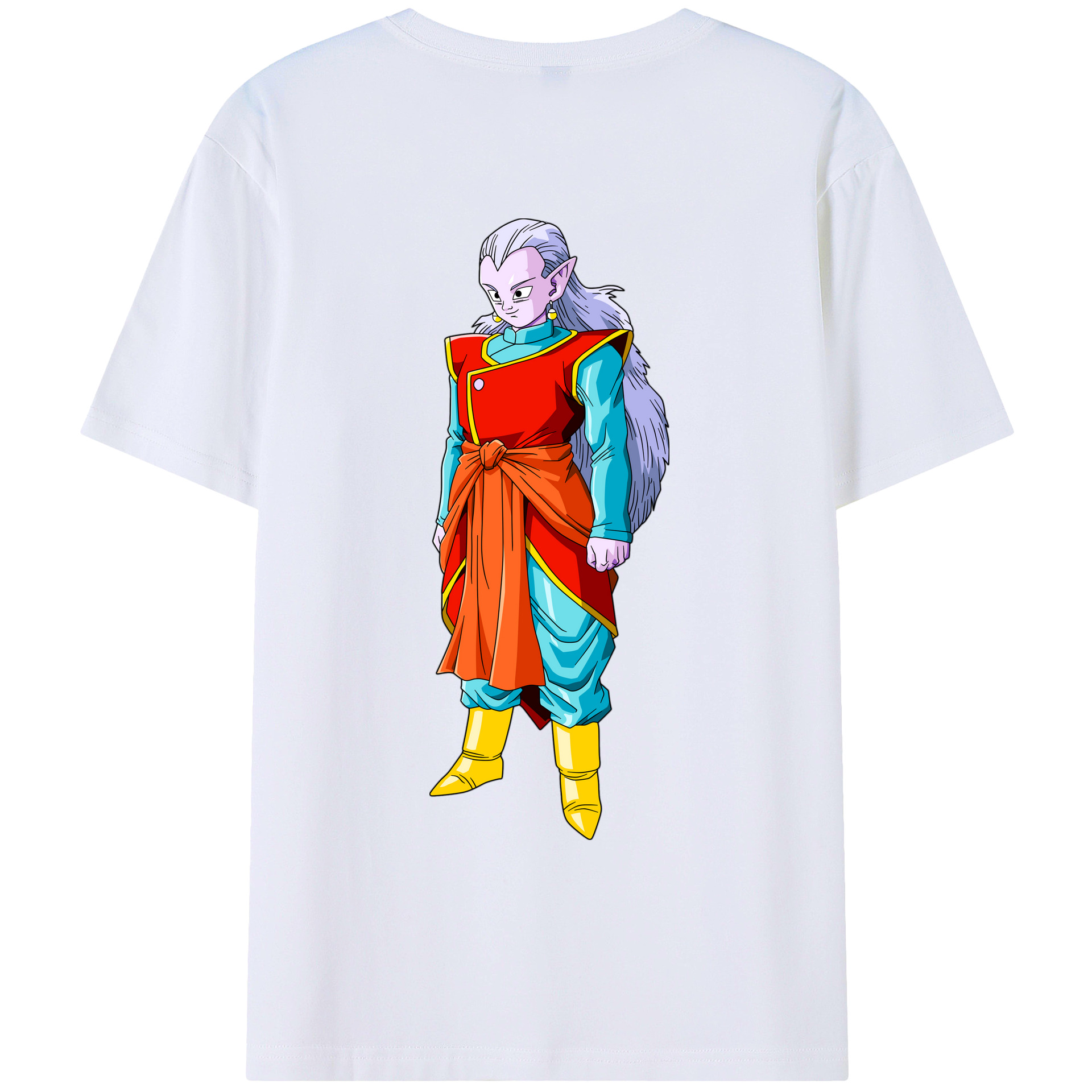 （画像用） ドラゴンボール DRAGON BALL 綿100％ メンズ半袖Tシャツ（バックプリント） 通気性