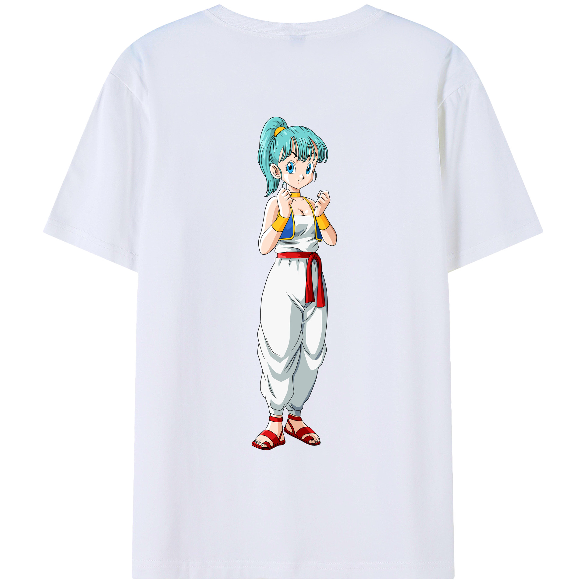 （画像用） ドラゴンボール DRAGON BALL 綿100％ メンズ半袖Tシャツ（バックプリント） 通気性