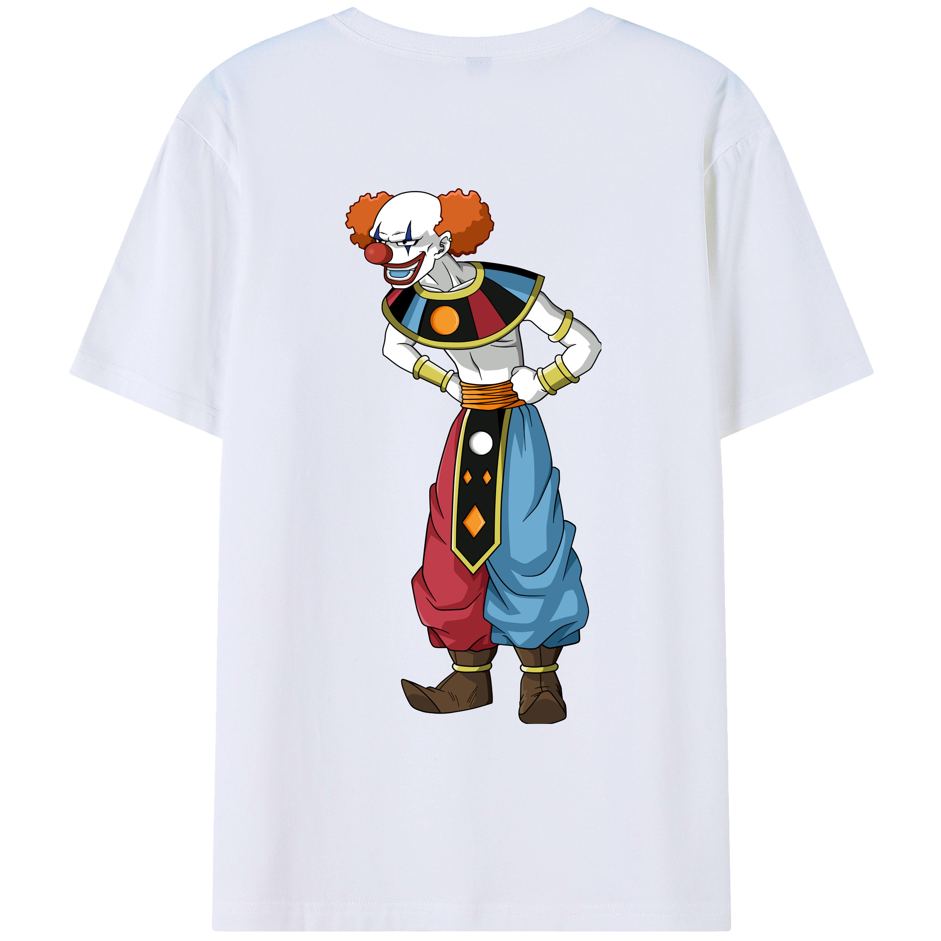 （画像用） ドラゴンボール DRAGON BALL 綿100％ メンズ半袖Tシャツ（バックプリント） 通気性