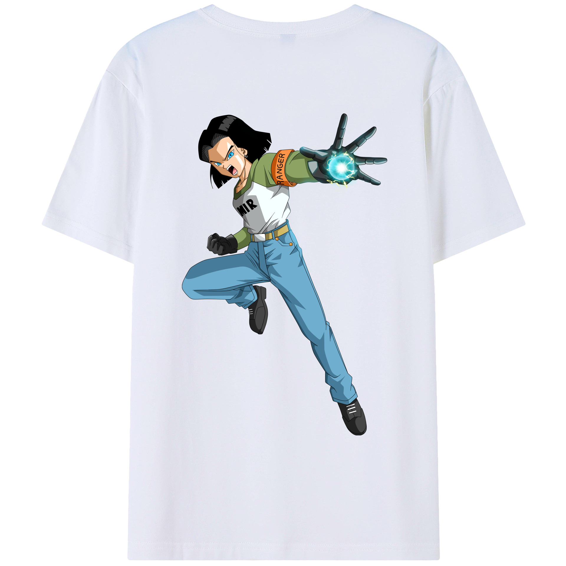 （画像用） ドラゴンボール DRAGON BALL 綿100％ メンズ半袖Tシャツ（バックプリント） 通気性