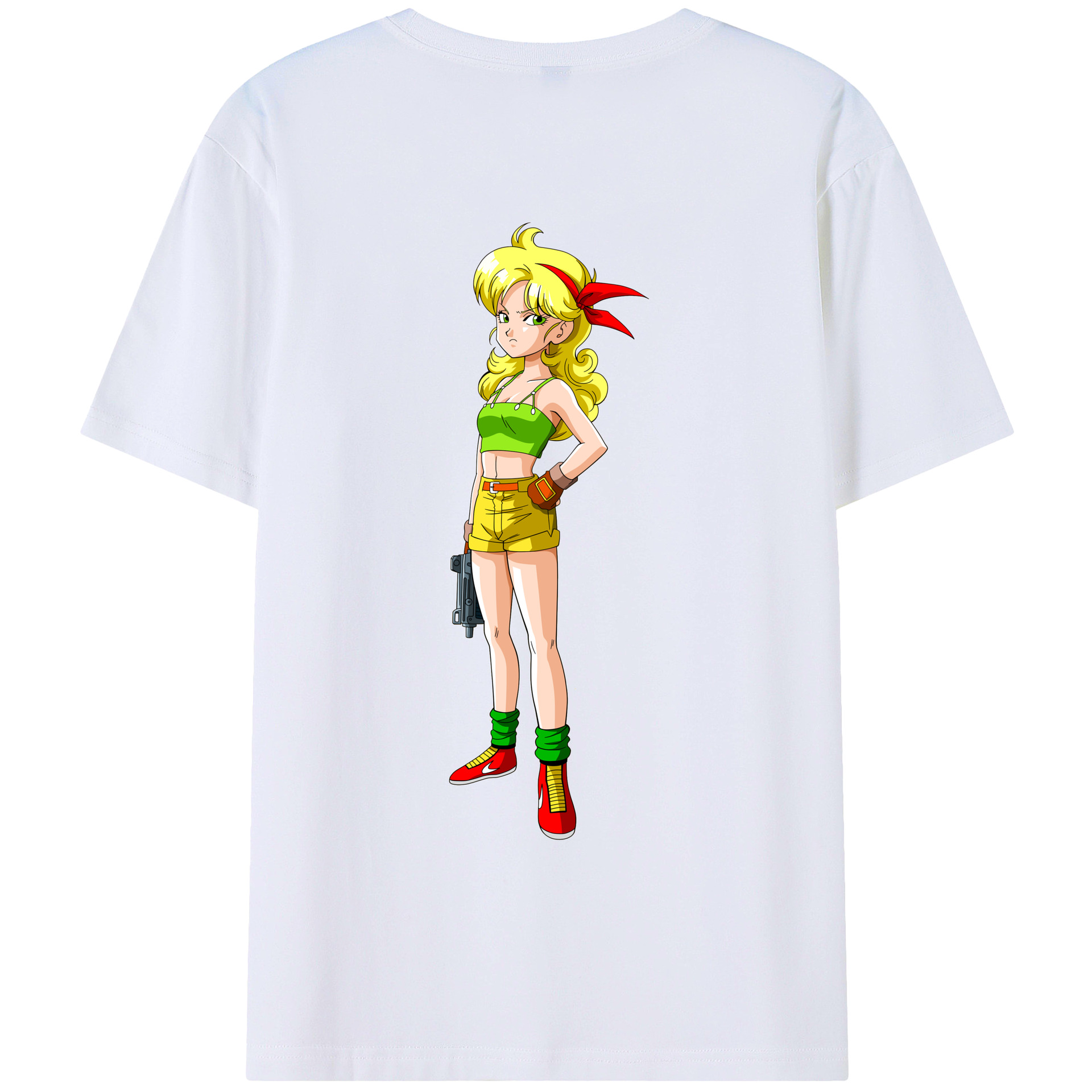 （画像用） ドラゴンボール DRAGON BALL 綿100％ メンズ半袖Tシャツ（バックプリント） 通気性