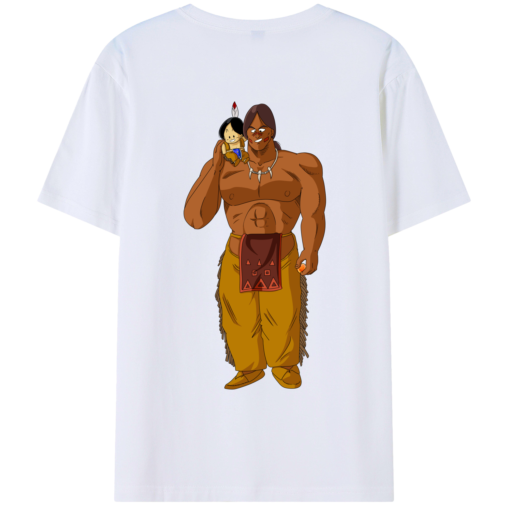 （画像用） ドラゴンボール DRAGON BALL 綿100％ メンズ半袖Tシャツ（バックプリント） 通気性