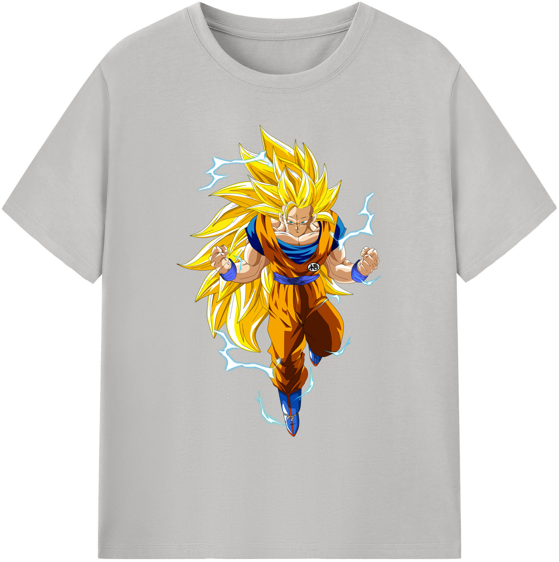 （画像用） ドラゴンボール 孫悟空（そん ごくう）Son Goku カカロット DRAGON BALL Kakarotto 綿100％ メンズ半袖Tシャツ｜肌触りやわらか＆通気性