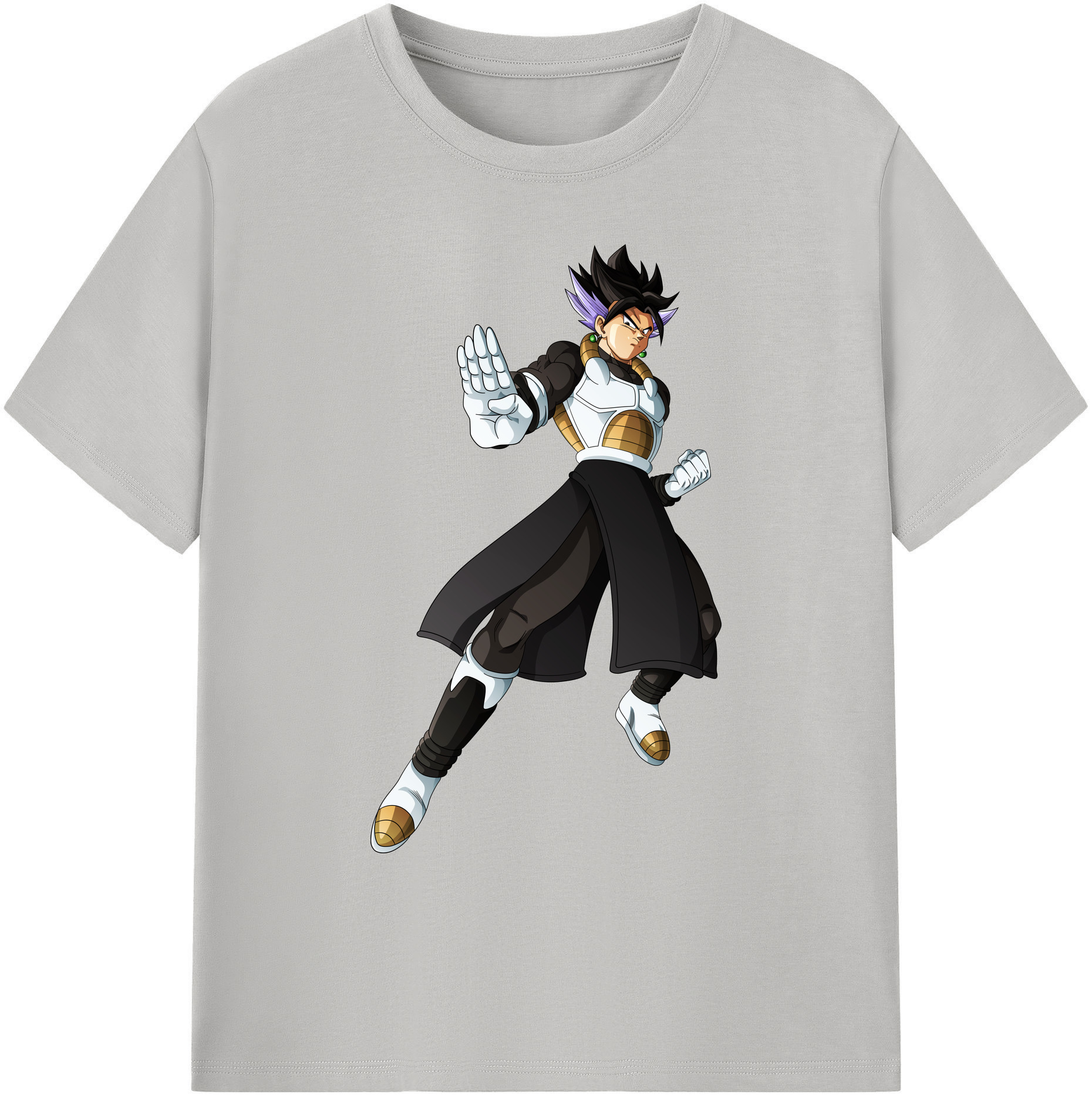 （画像用） ドラゴンボール ベジット DRAGON BALL Vegetto 綿100％ メンズ半袖Tシャツ｜肌触りやわらか＆通気性