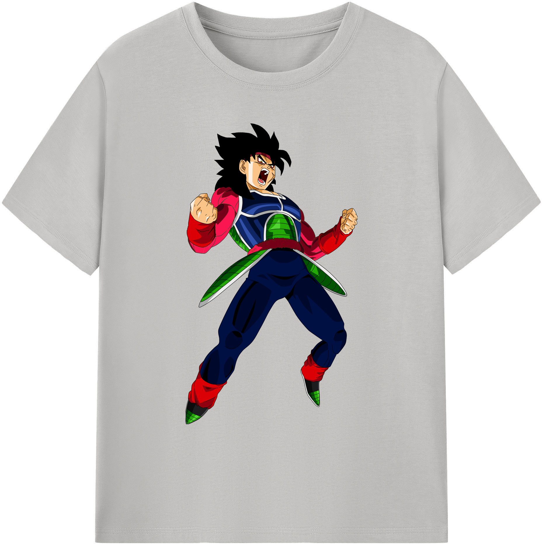 （画像用） ドラゴンボール バーダック DRAGON BALL Burdock 綿100％ メンズ半袖Tシャツ｜肌触りやわらか＆通気性