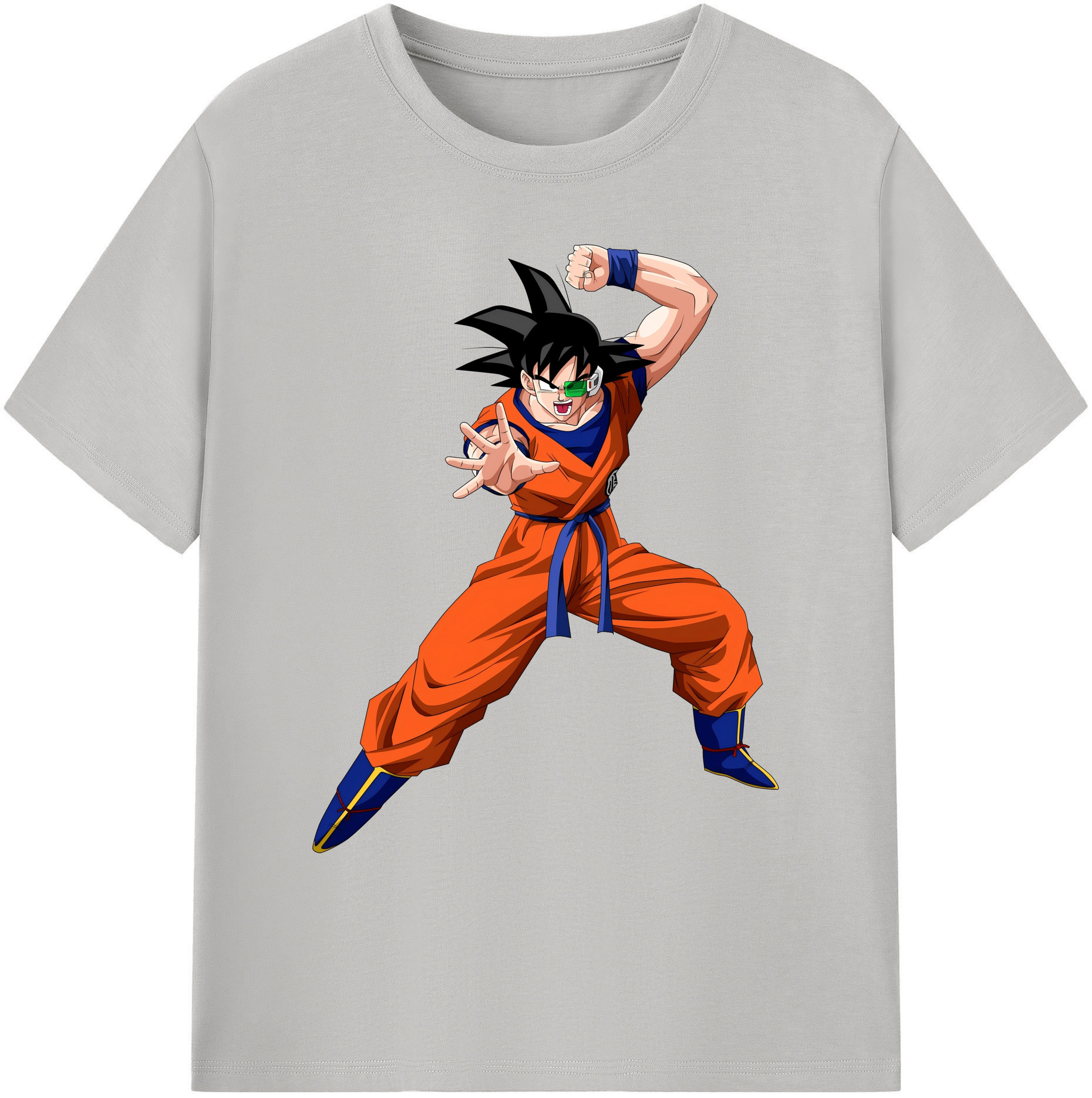 （画像用） ドラゴンボール 孫悟空（そん ごくう）Son Goku カカロット DRAGON BALL Kakarotto 綿100％ メンズ半袖Tシャツ｜肌触りやわらか＆通気性
