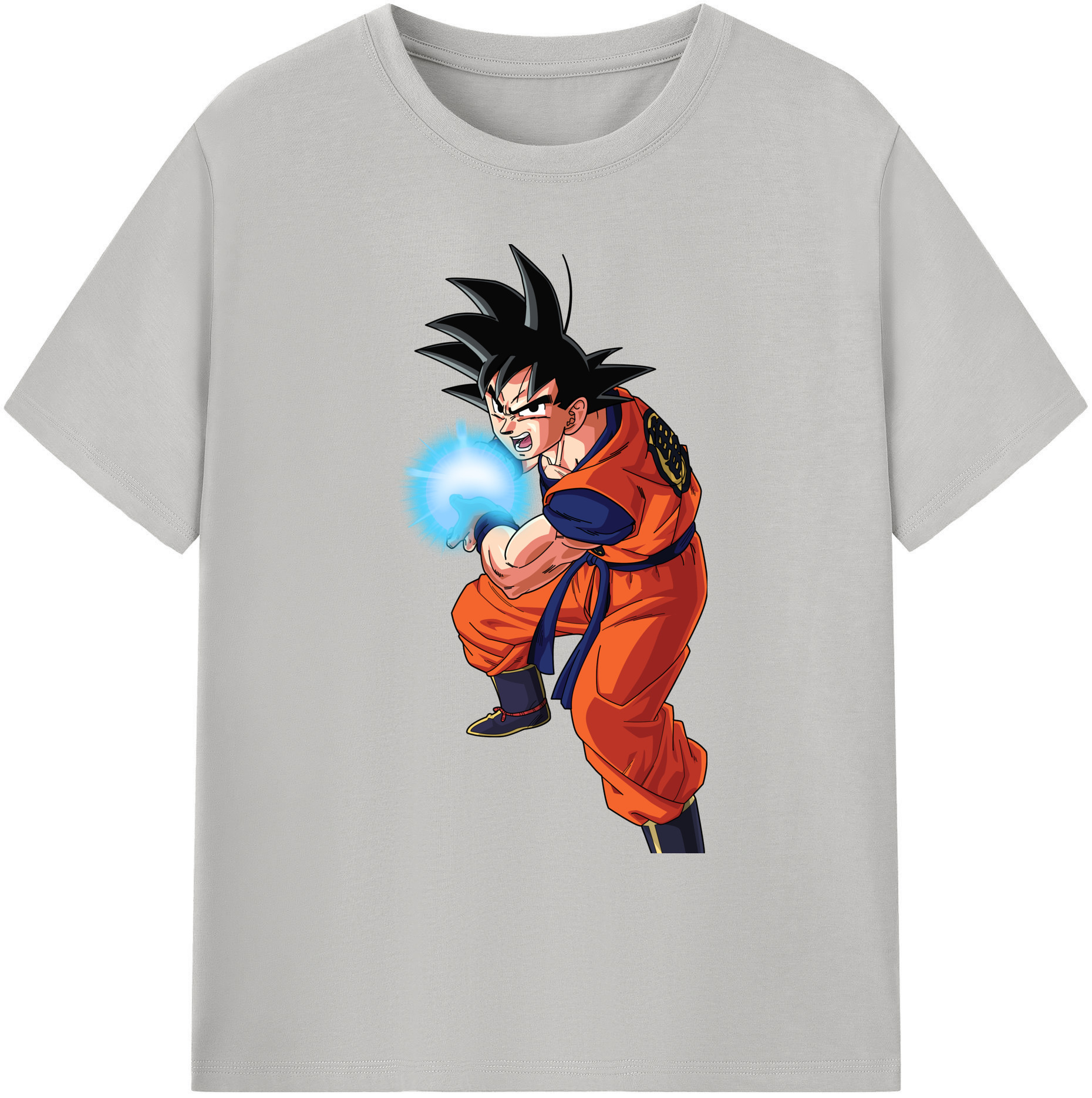 （画像用） ドラゴンボール 孫悟空（そん ごくう）Son Goku カカロット DRAGON BALL Kakarotto 綿100％ メンズ半袖Tシャツ｜肌触りやわらか＆通気性