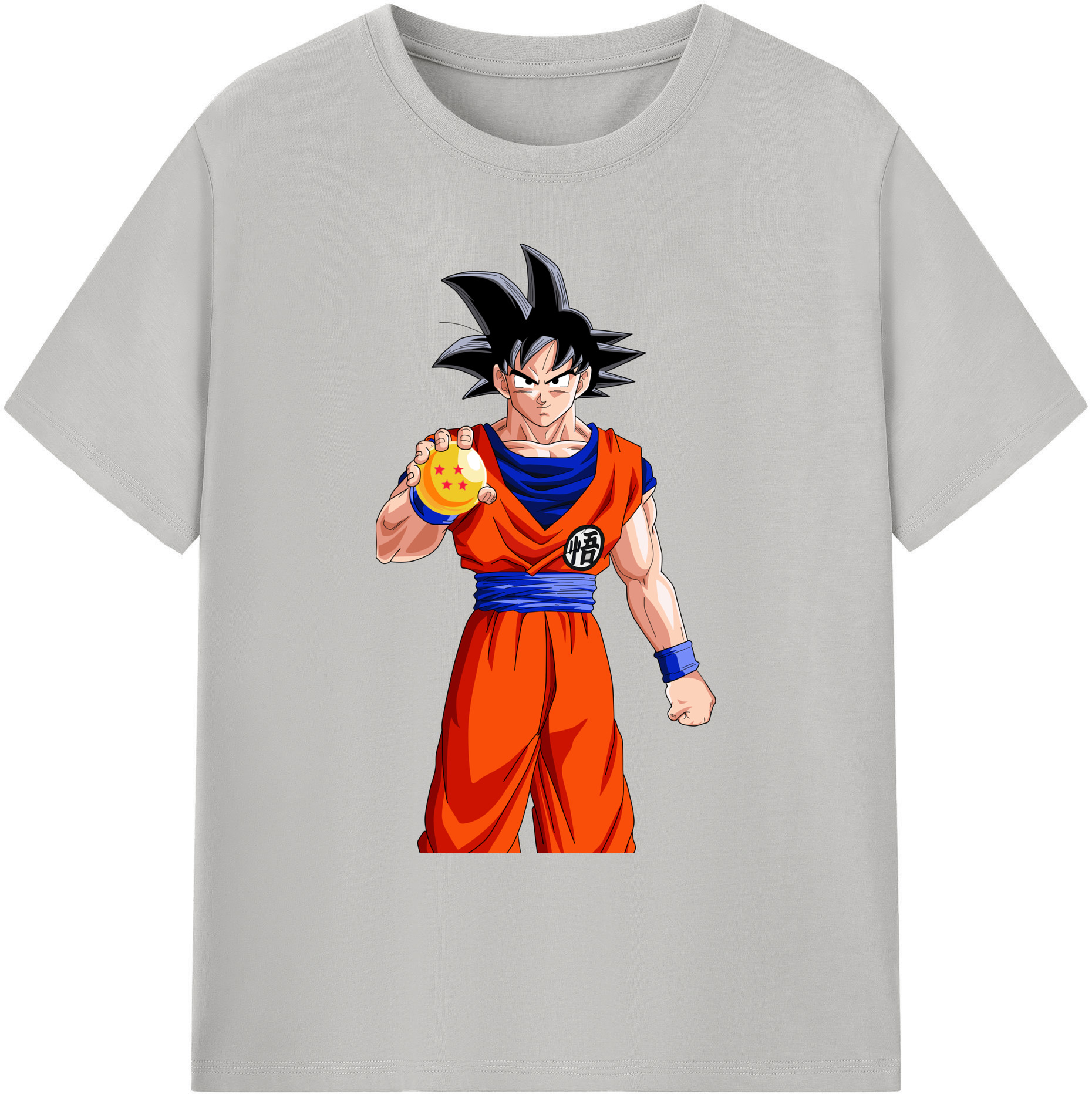 （画像用） ドラゴンボール 孫悟空（そん ごくう）Son Goku カカロット DRAGON BALL Kakarotto 綿100％ メンズ半袖Tシャツ｜肌触りやわらか＆通気性
