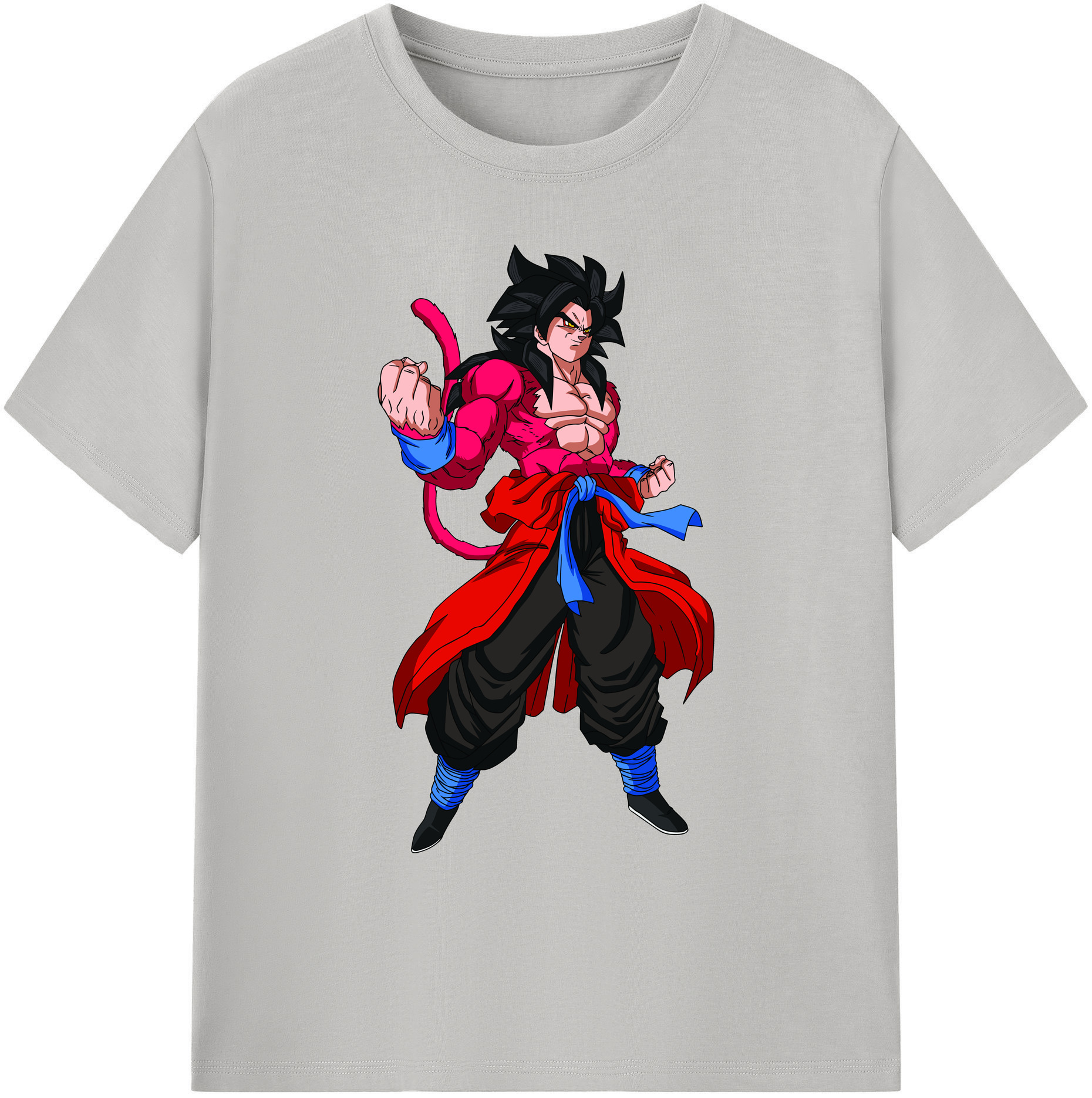 （画像用） ドラゴンボール 孫悟空（そん ごくう）Son Goku カカロット DRAGON BALL Kakarotto 綿100％ メンズ半袖Tシャツ｜肌触りやわらか＆通気性