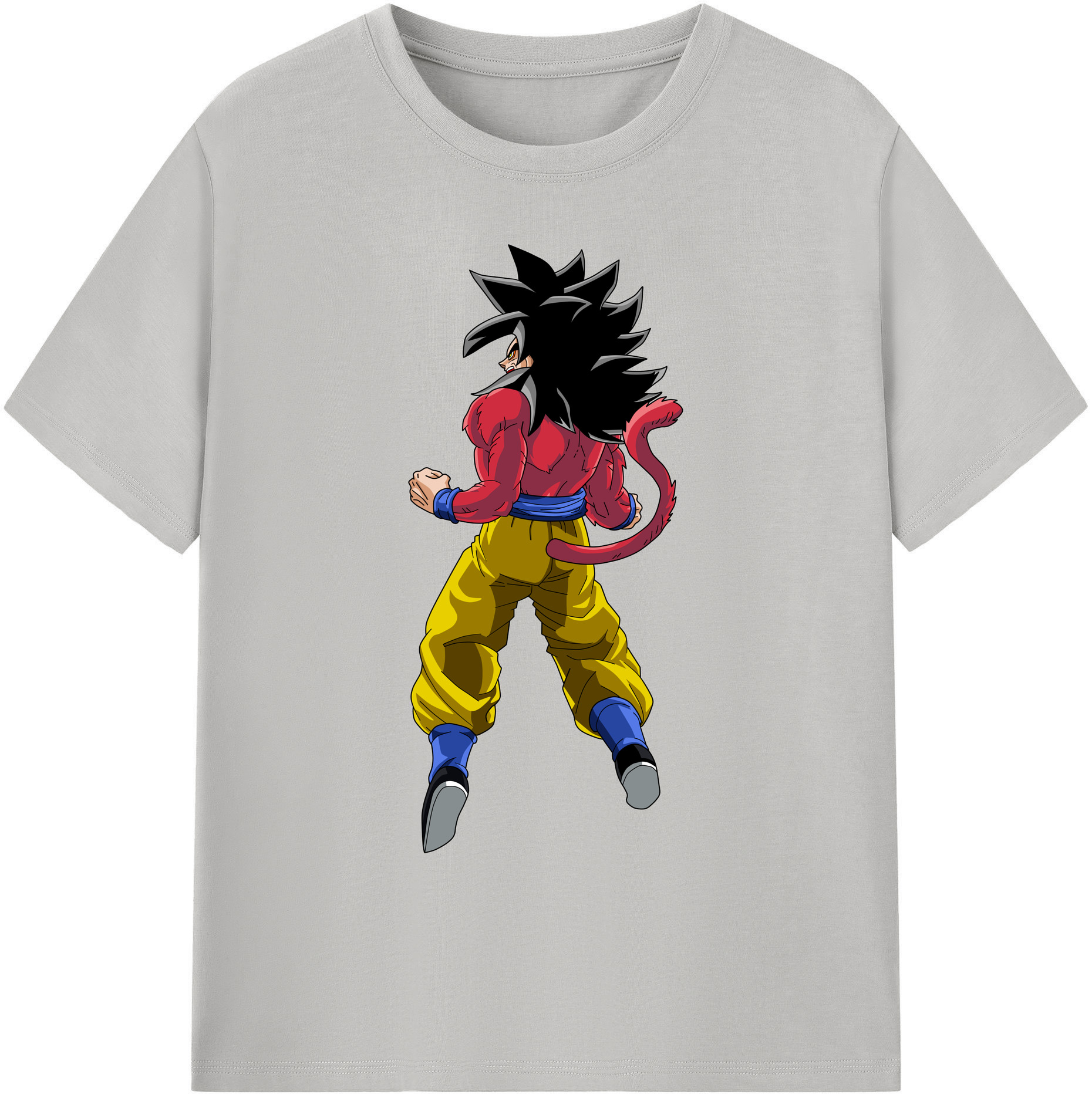 （画像用） ドラゴンボール 孫悟空（そん ごくう）Son Goku カカロット DRAGON BALL Kakarotto 綿100％ メンズ半袖Tシャツ｜肌触りやわらか＆通気性