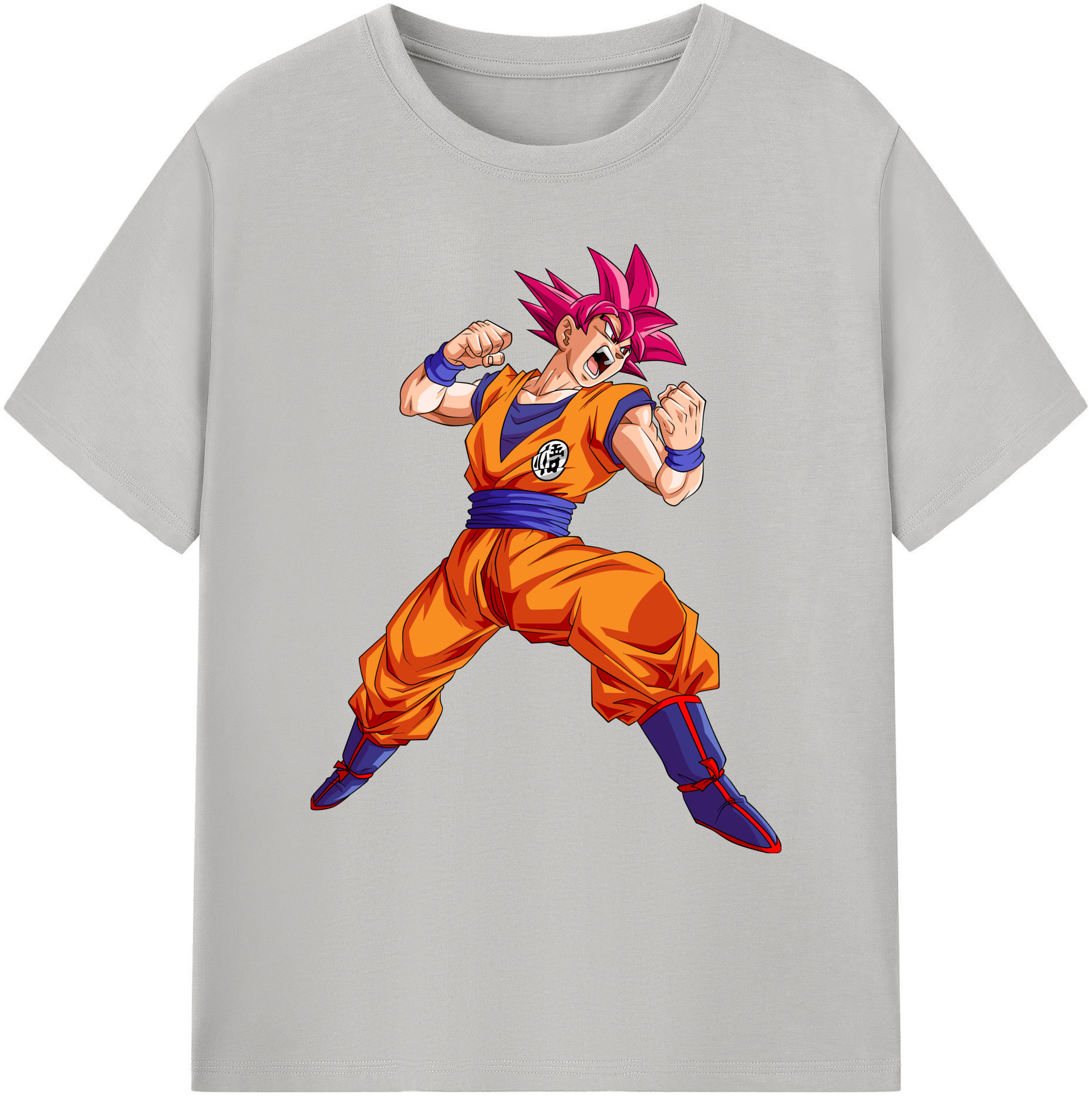 （画像用） ドラゴンボール 孫悟空（そん ごくう）Son Goku カカロット DRAGON BALL Kakarotto 綿100％ メンズ半袖Tシャツ｜肌触りやわらか＆通気性