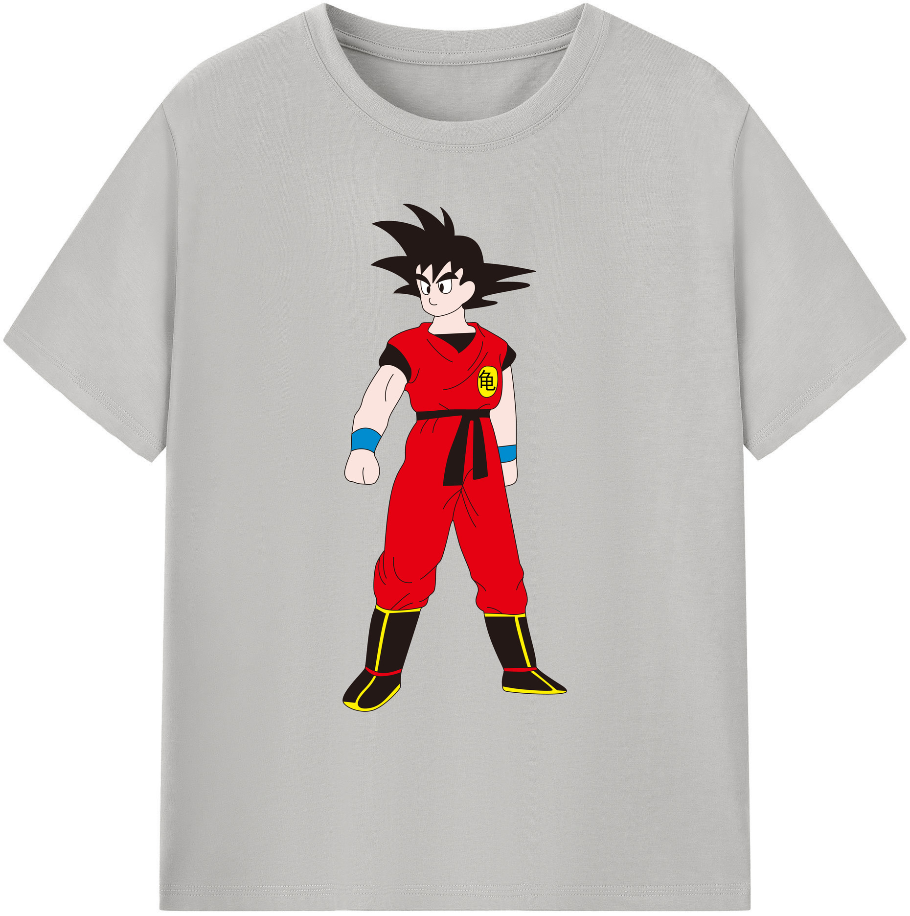 （画像用） ドラゴンボール 孫悟空（そん ごくう）Son Goku カカロット DRAGON BALL Kakarotto 綿100％ メンズ半袖Tシャツ｜肌触りやわらか＆通気性