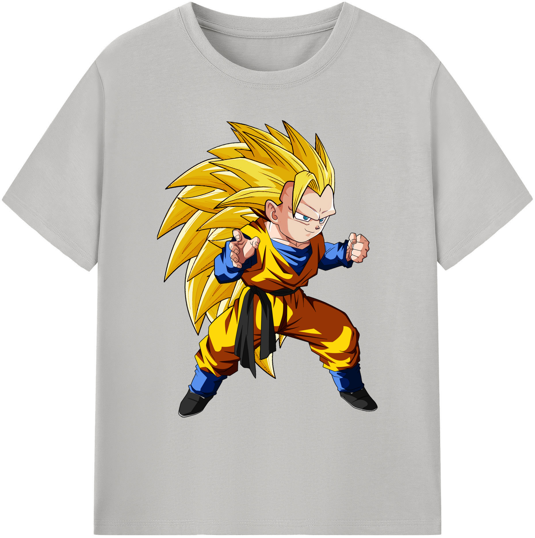 （画像用） ドラゴンボール ベジータ四世（Bejīta Yonsei）DRAGON BALL Vegeta IV 綿100％ メンズ半袖Tシャツ｜肌触りやわらか＆通気性