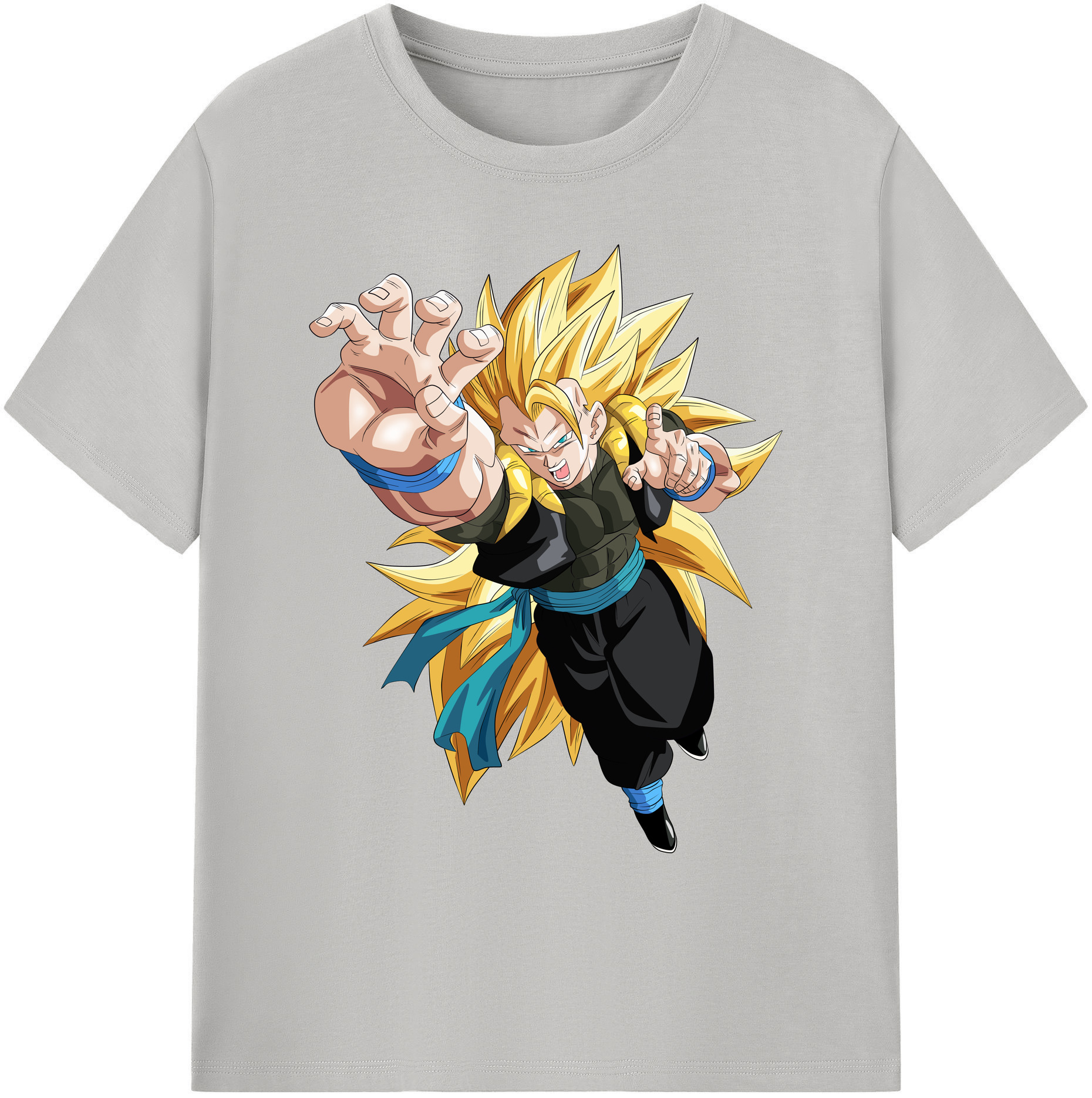 （画像用） ドラゴンボール ベジータ四世（Bejīta Yonsei）DRAGON BALL Vegeta IV 綿100％ メンズ半袖Tシャツ｜肌触りやわらか＆通気性