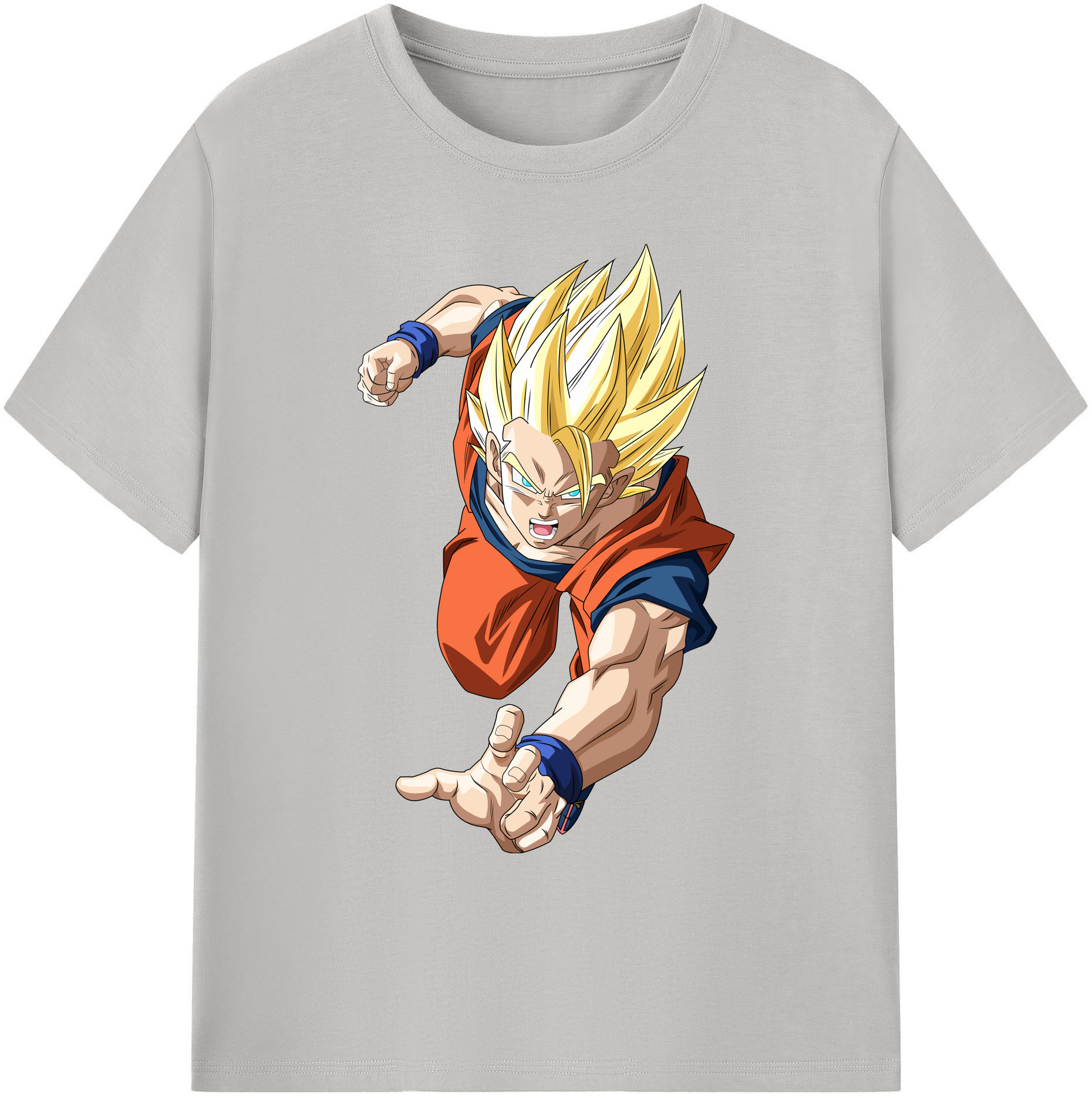 （画像用） ドラゴンボール 孫 悟飯（そんごはん）DRAGON BALL Son Gohan 綿100％ メンズ半袖Tシャツ｜肌触りやわらか＆通気性