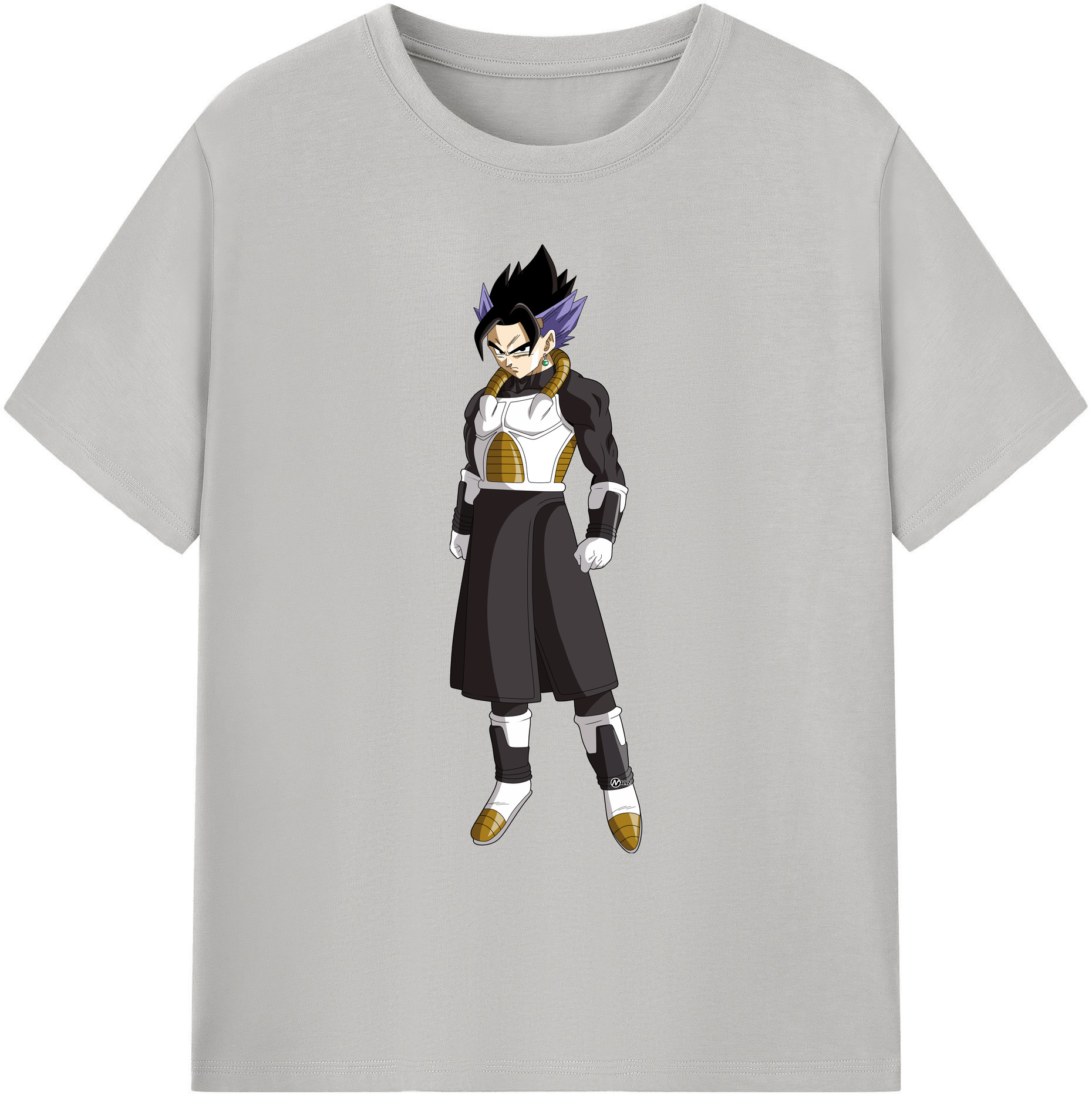 （画像用） ドラゴンボール ベジット DRAGON BALL Vegetto 綿100％ メンズ半袖Tシャツ｜肌触りやわらか＆通気性