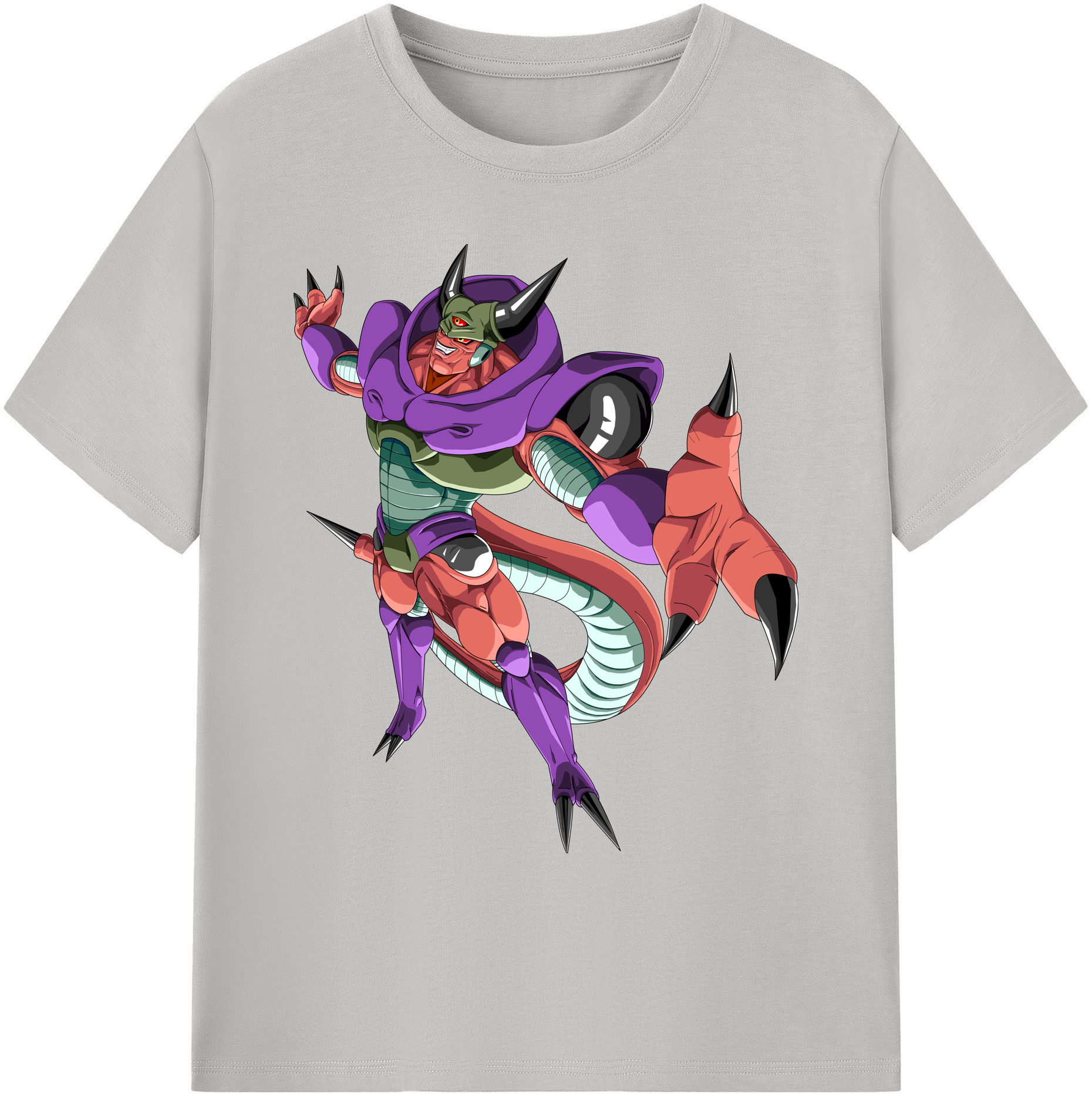 （画像用） ドラゴンボール ジャネンバ DRAGON BALL Janemba 綿100％ メンズ半袖Tシャツ｜肌触りやわらか＆通気性