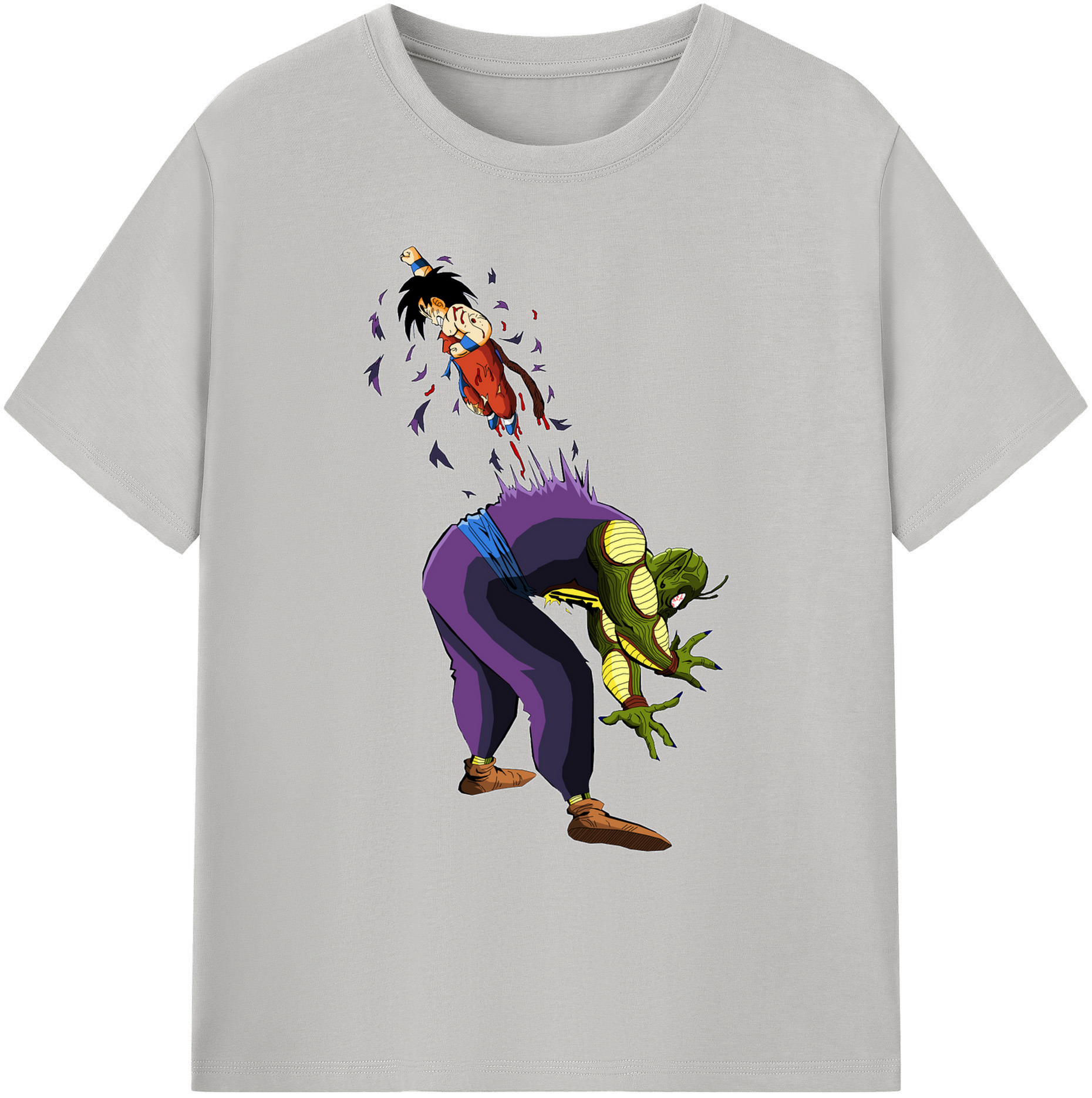 （画像用） ドラゴンボール DRAGON BALL 綿100％ メンズ半袖Tシャツ｜肌触りやわらか＆通気性