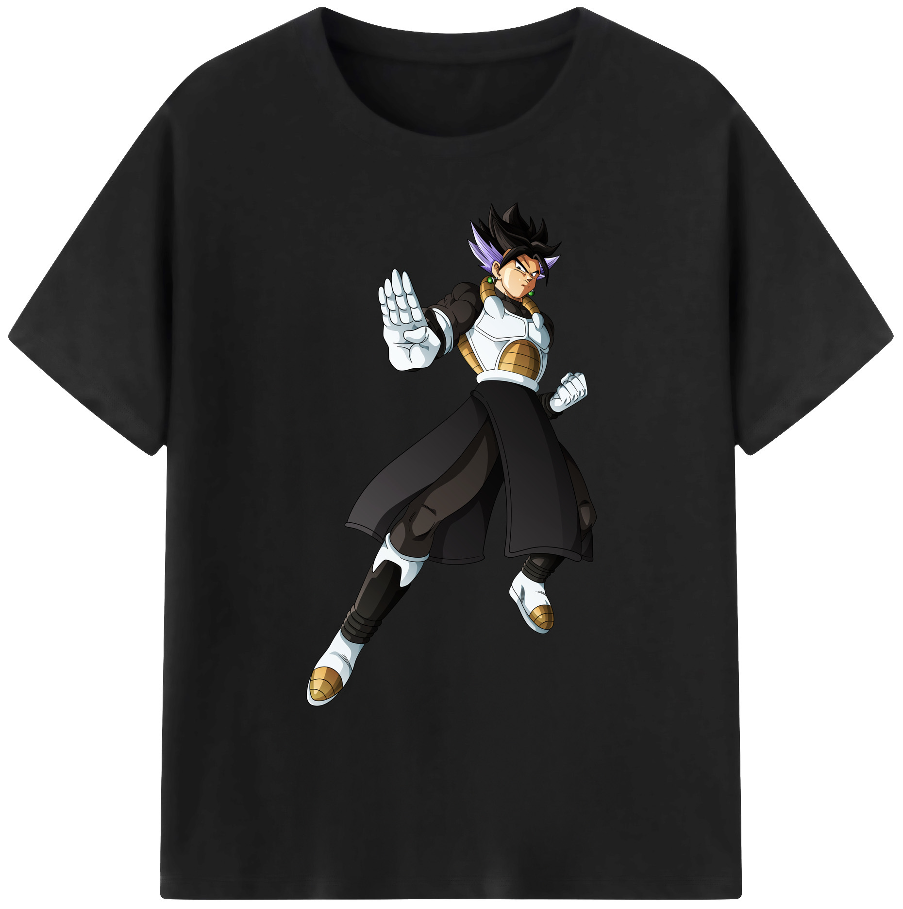 （画像用） ドラゴンボール ベジット DRAGON BALL Vegetto 綿100％ メンズ半袖Tシャツ｜肌触りやわらか＆通気性