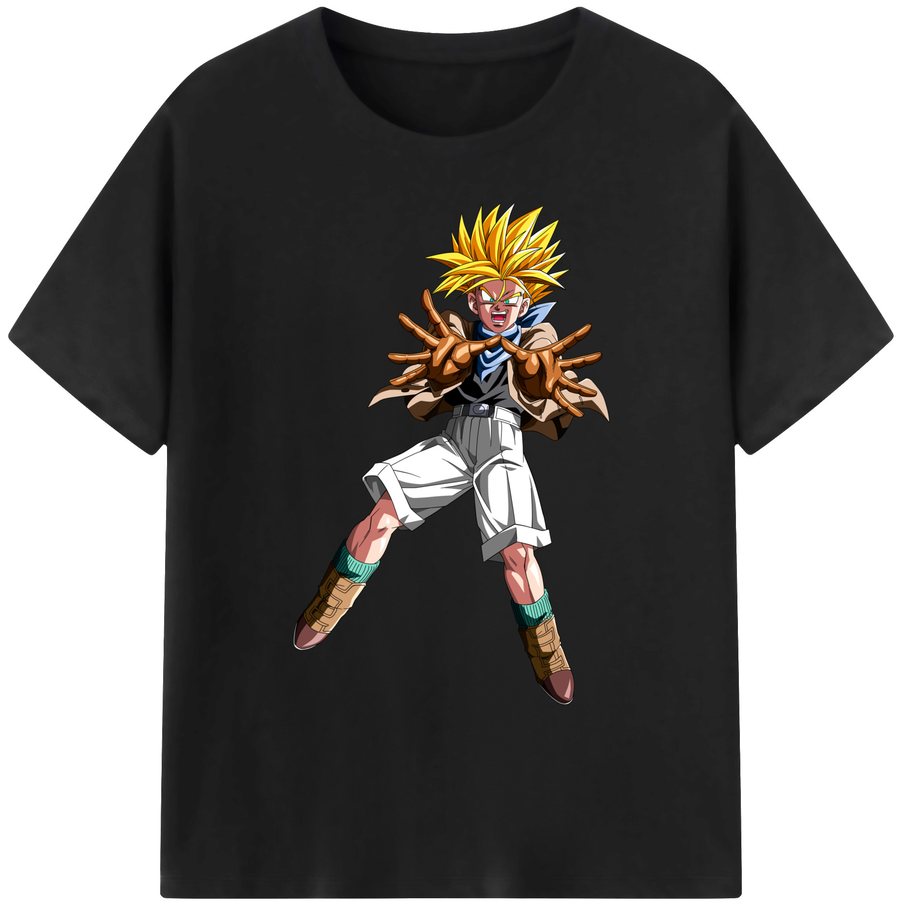 （画像用） ドラゴンボール DRAGON BALL 綿100％ メンズ半袖Tシャツ｜肌触りやわらか＆通気性