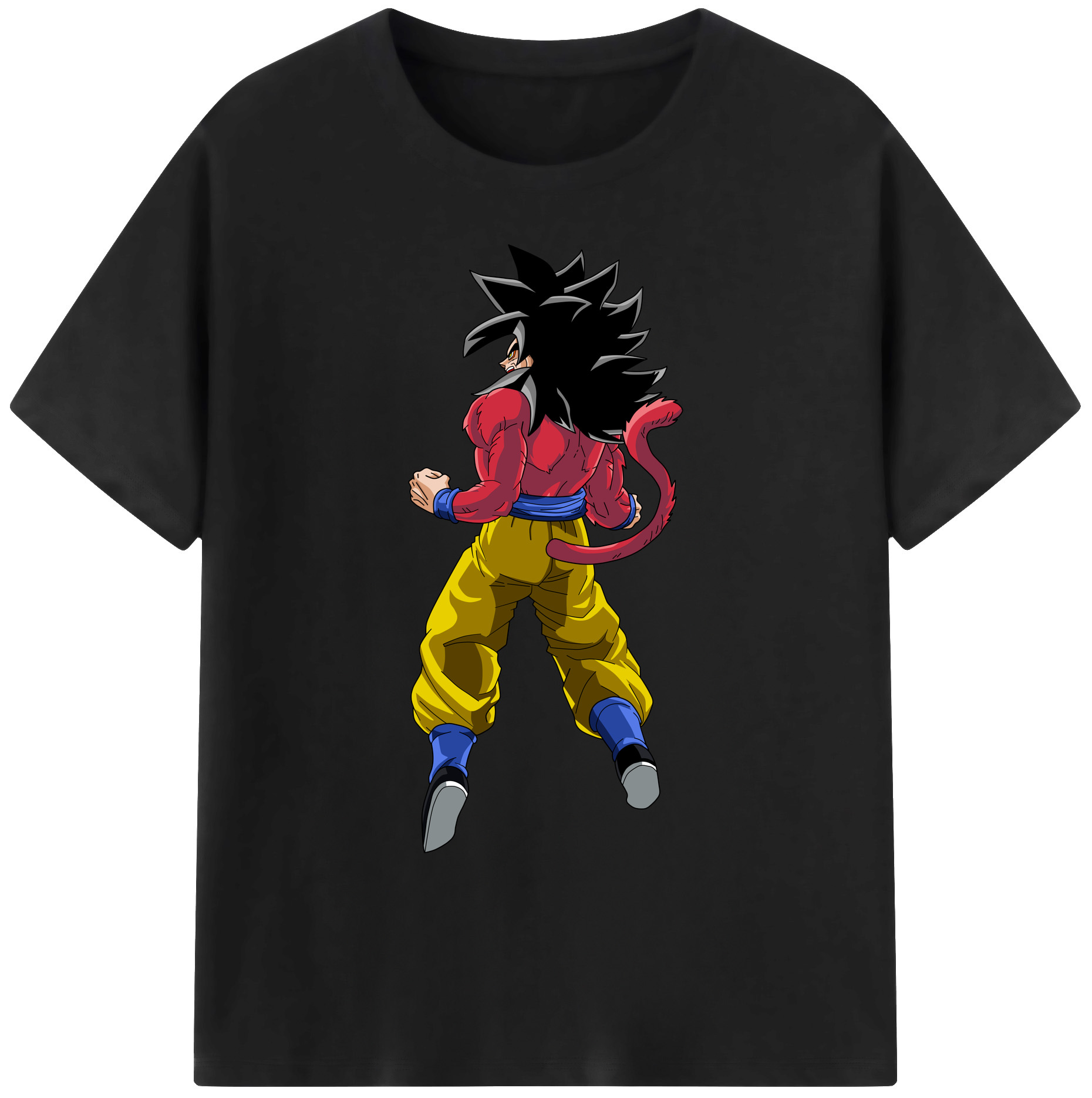 （画像用） ドラゴンボール 孫悟空（そん ごくう）Son Goku カカロット DRAGON BALL Kakarotto 綿100％ メンズ半袖Tシャツ｜肌触りやわらか＆通気性