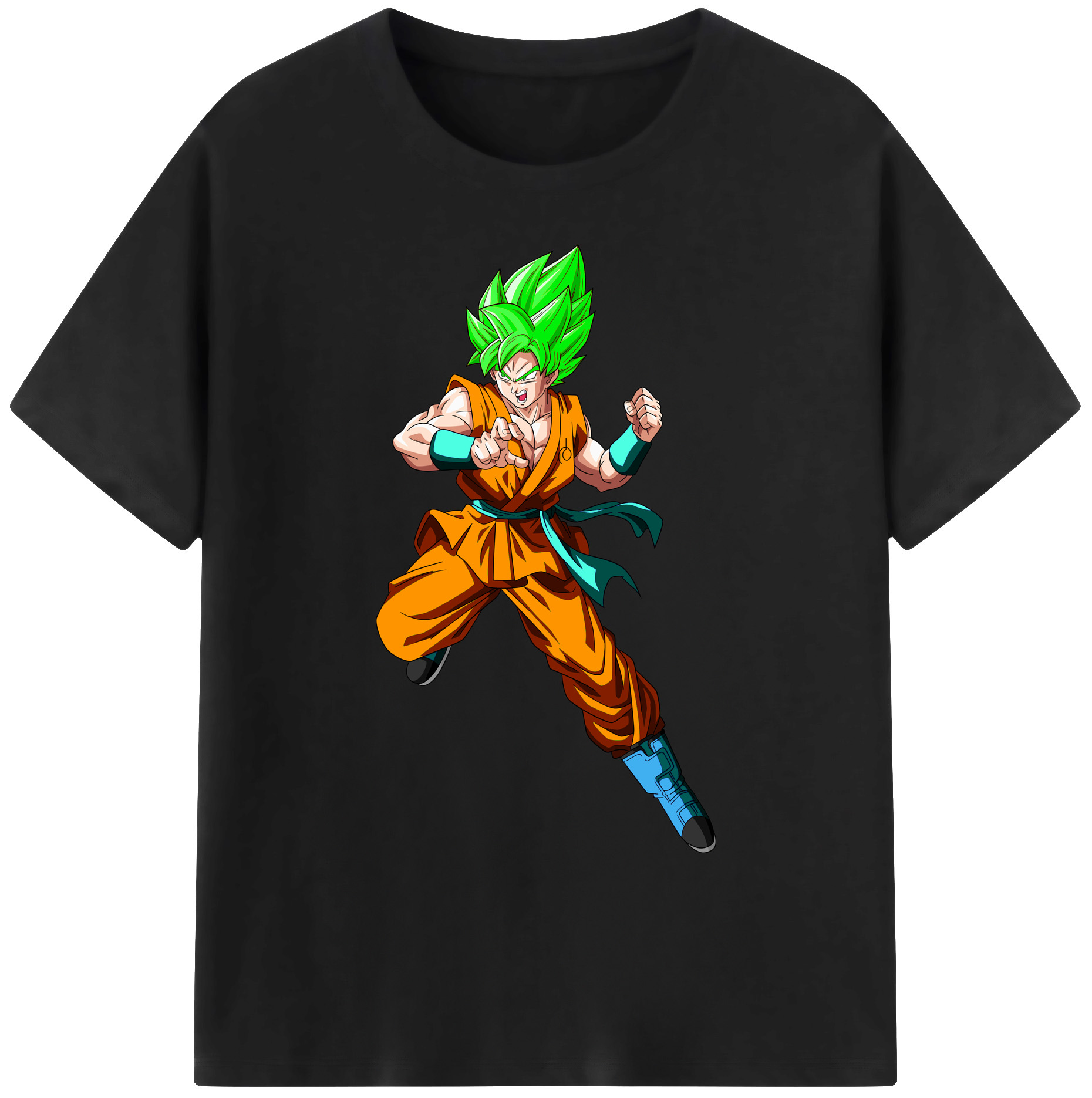 （画像用） ドラゴンボール 孫 悟飯（そんごはん）DRAGON BALL Son Gohan 綿100％ メンズ半袖Tシャツ｜肌触りやわらか＆通気性
