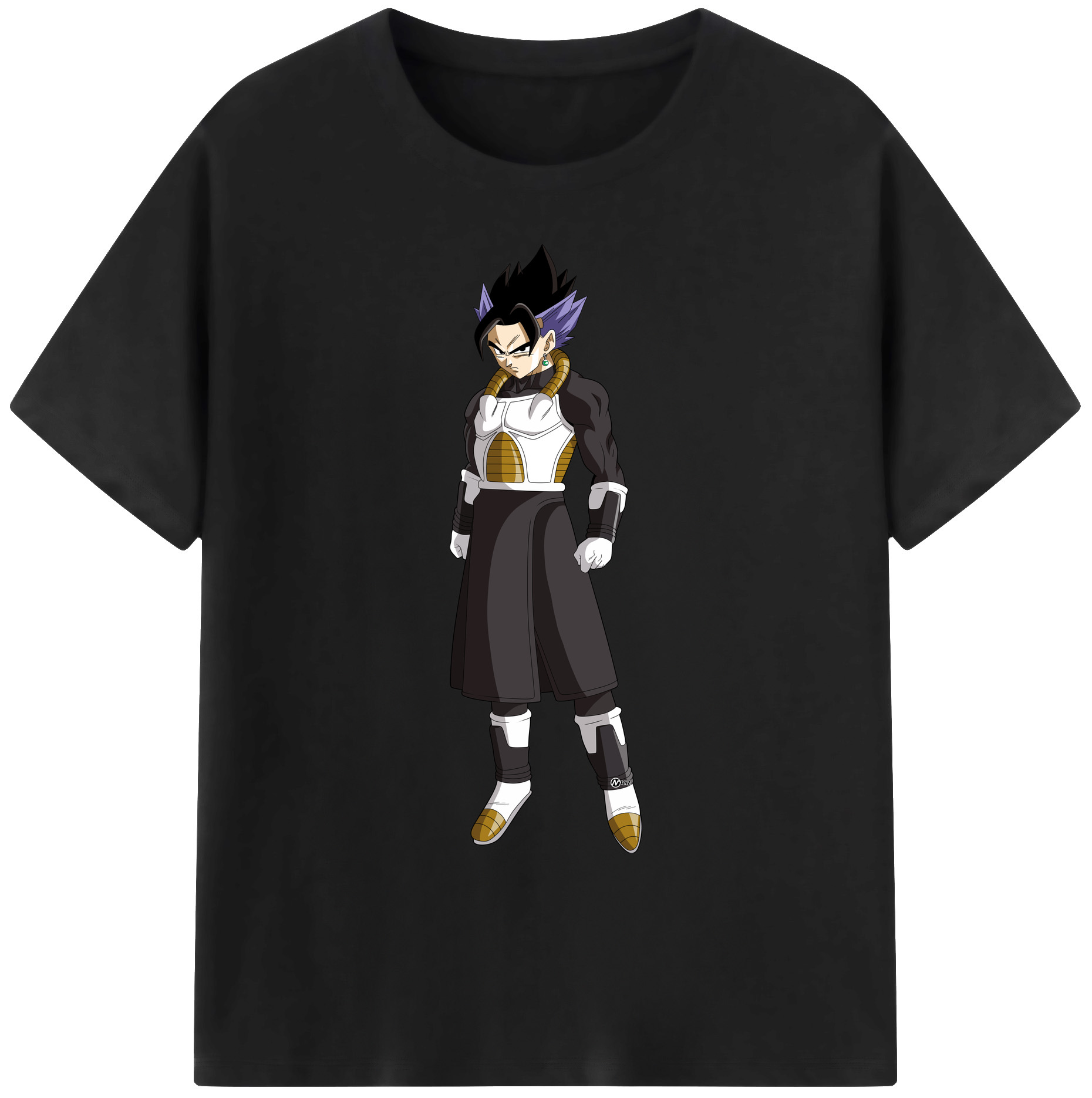 （画像用） ドラゴンボール ベジット DRAGON BALL Vegetto 綿100％ メンズ半袖Tシャツ｜肌触りやわらか＆通気性