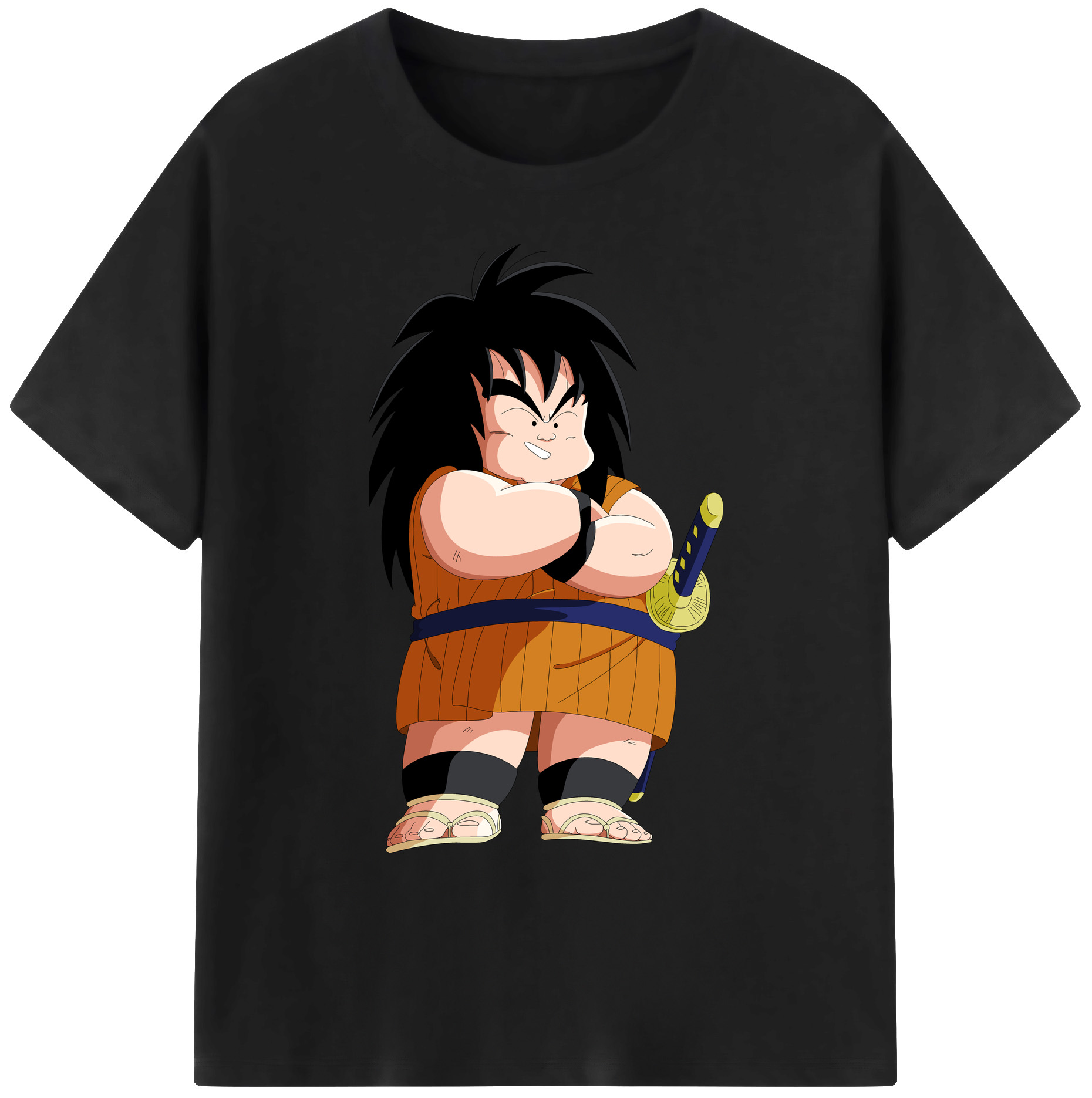 （画像用） ドラゴンボール やじろべえ DRAGON BALL Yajirobe 綿100％ メンズ半袖Tシャツ｜肌触りやわらか＆通気性