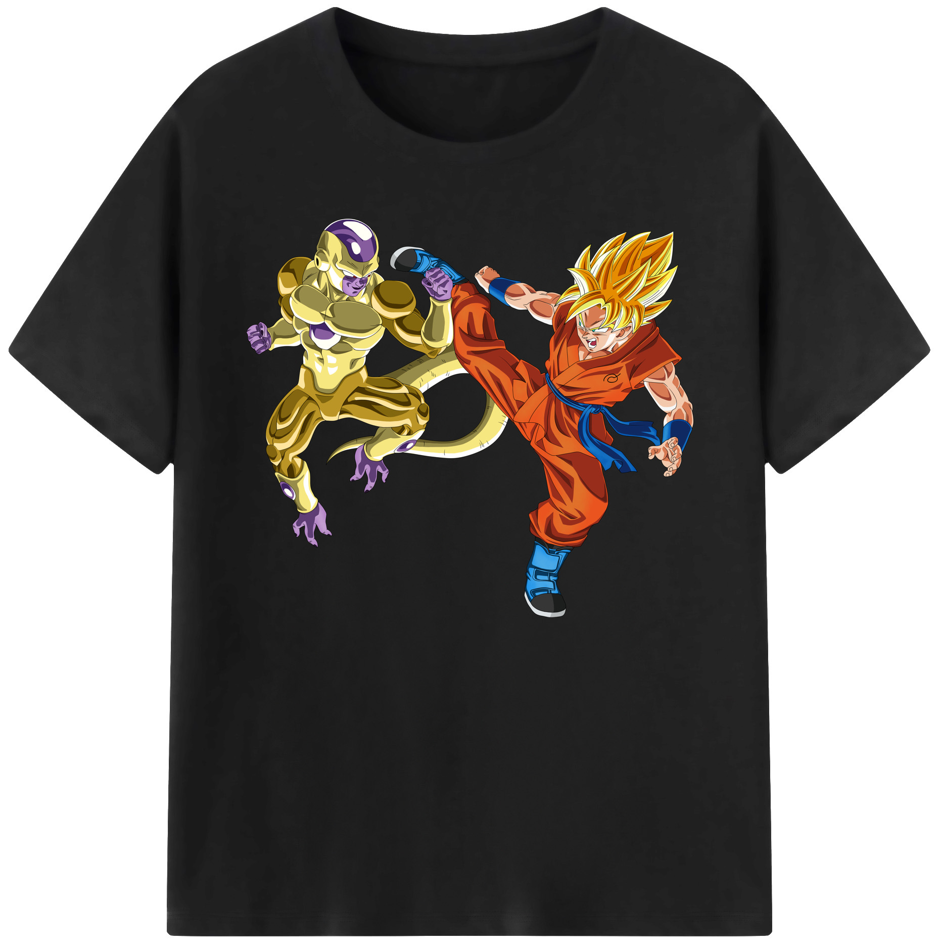 （画像用） ドラゴンボール DRAGON BALL 綿100％ メンズ半袖Tシャツ｜肌触りやわらか＆通気性