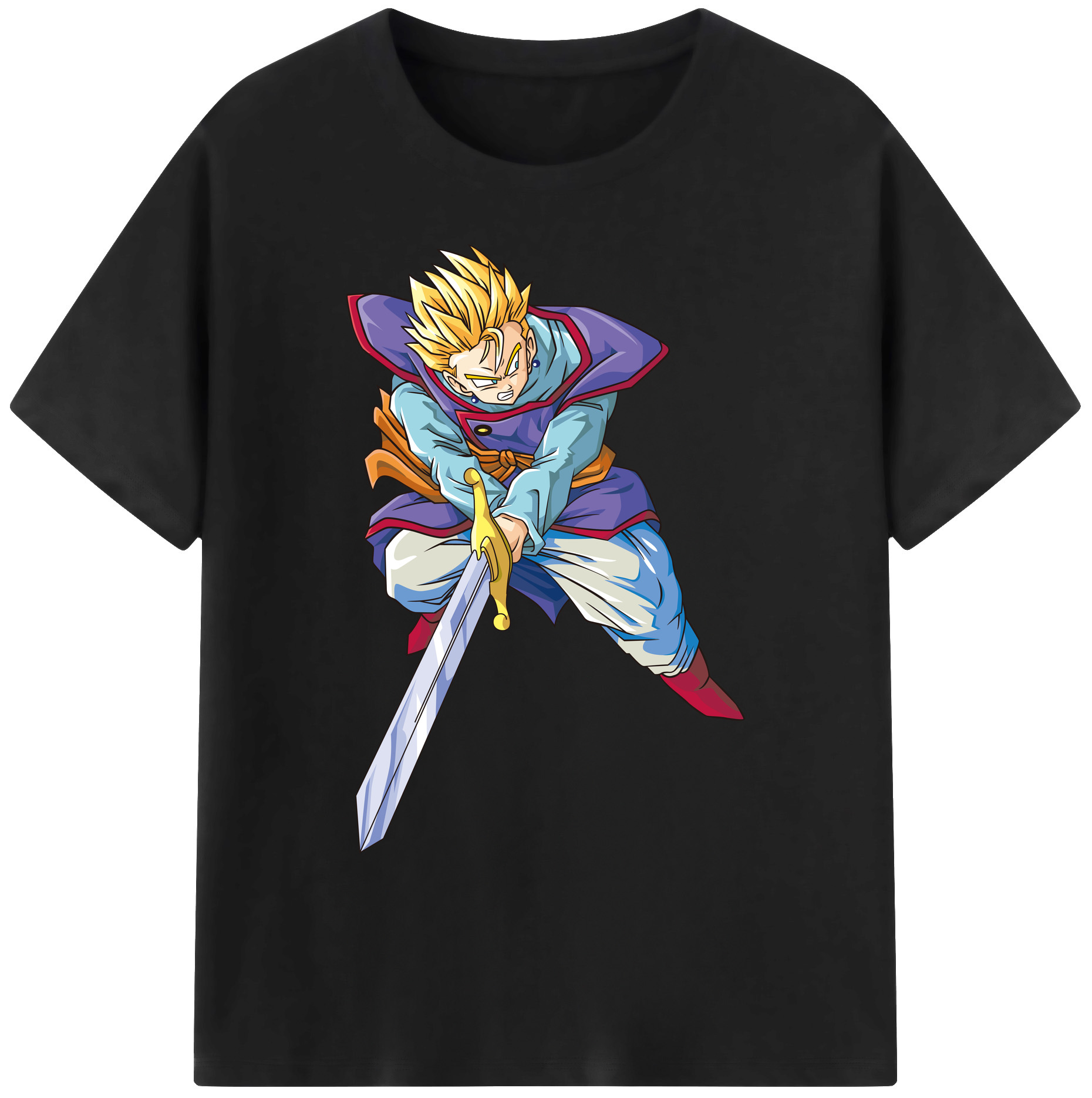 （画像用） ドラゴンボール DRAGON BALL 綿100％ メンズ半袖Tシャツ｜肌触りやわらか＆通気性