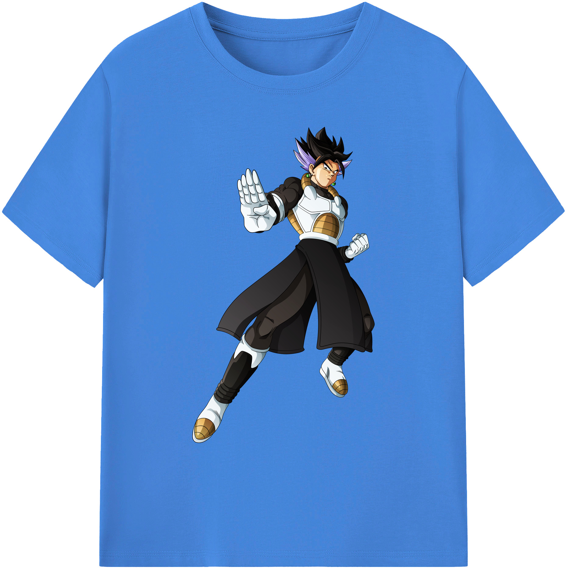 （画像用） ドラゴンボール ベジット DRAGON BALL Vegetto 綿100％ メンズ半袖Tシャツ｜肌触りやわらか＆通気性