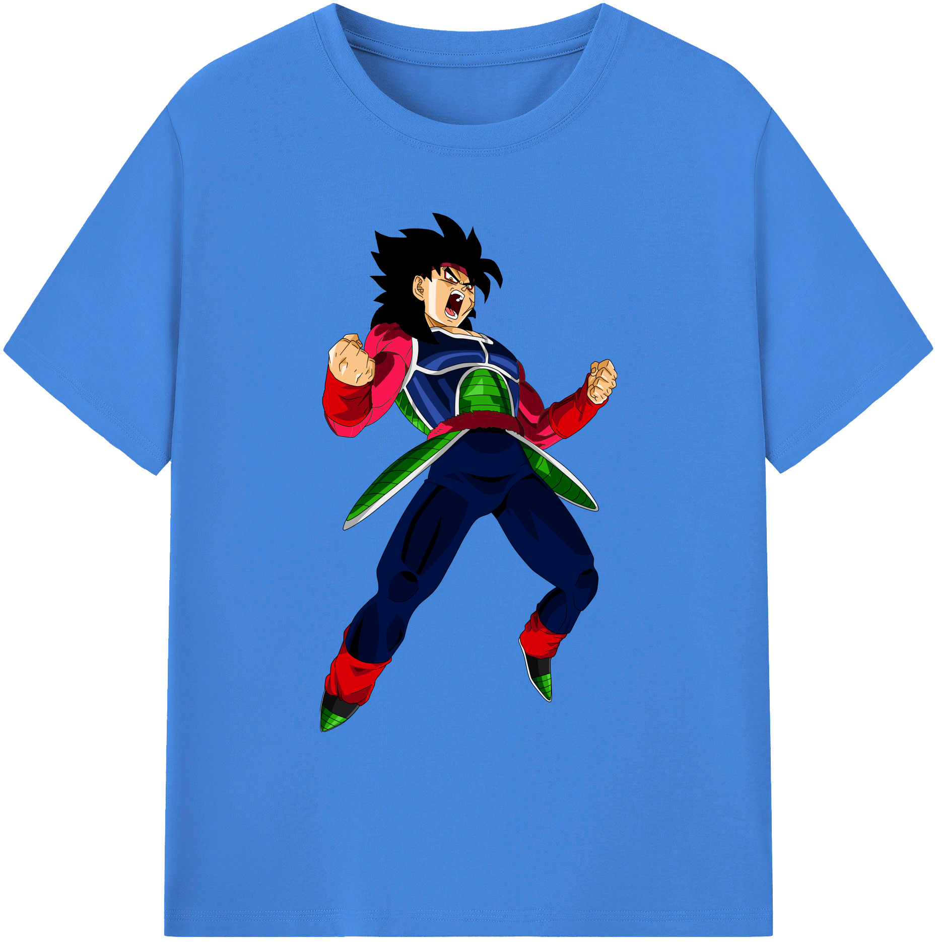 （画像用） ドラゴンボール バーダック DRAGON BALL Burdock 綿100％ メンズ半袖Tシャツ｜肌触りやわらか＆通気性