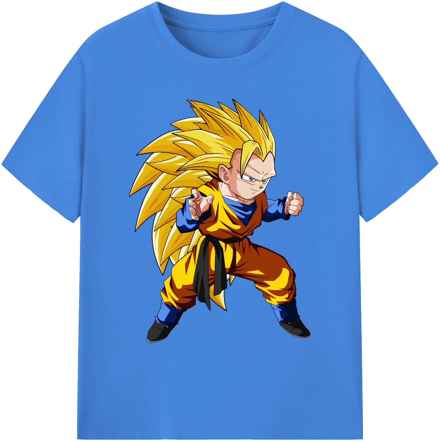 （画像用） ドラゴンボール ベジータ四世（Bejīta Yonsei）DRAGON BALL Vegeta IV 綿100％ メンズ半袖Tシャツ｜肌触りやわらか＆通気性