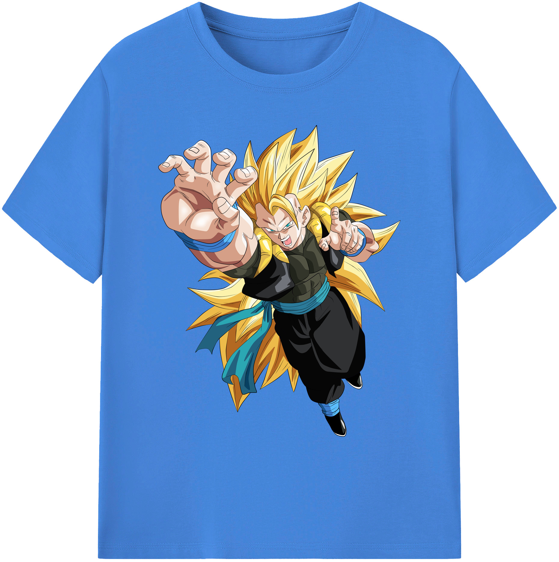 （画像用） ドラゴンボール ベジータ四世（Bejīta Yonsei）DRAGON BALL Vegeta IV 綿100％ メンズ半袖Tシャツ｜肌触りやわらか＆通気性