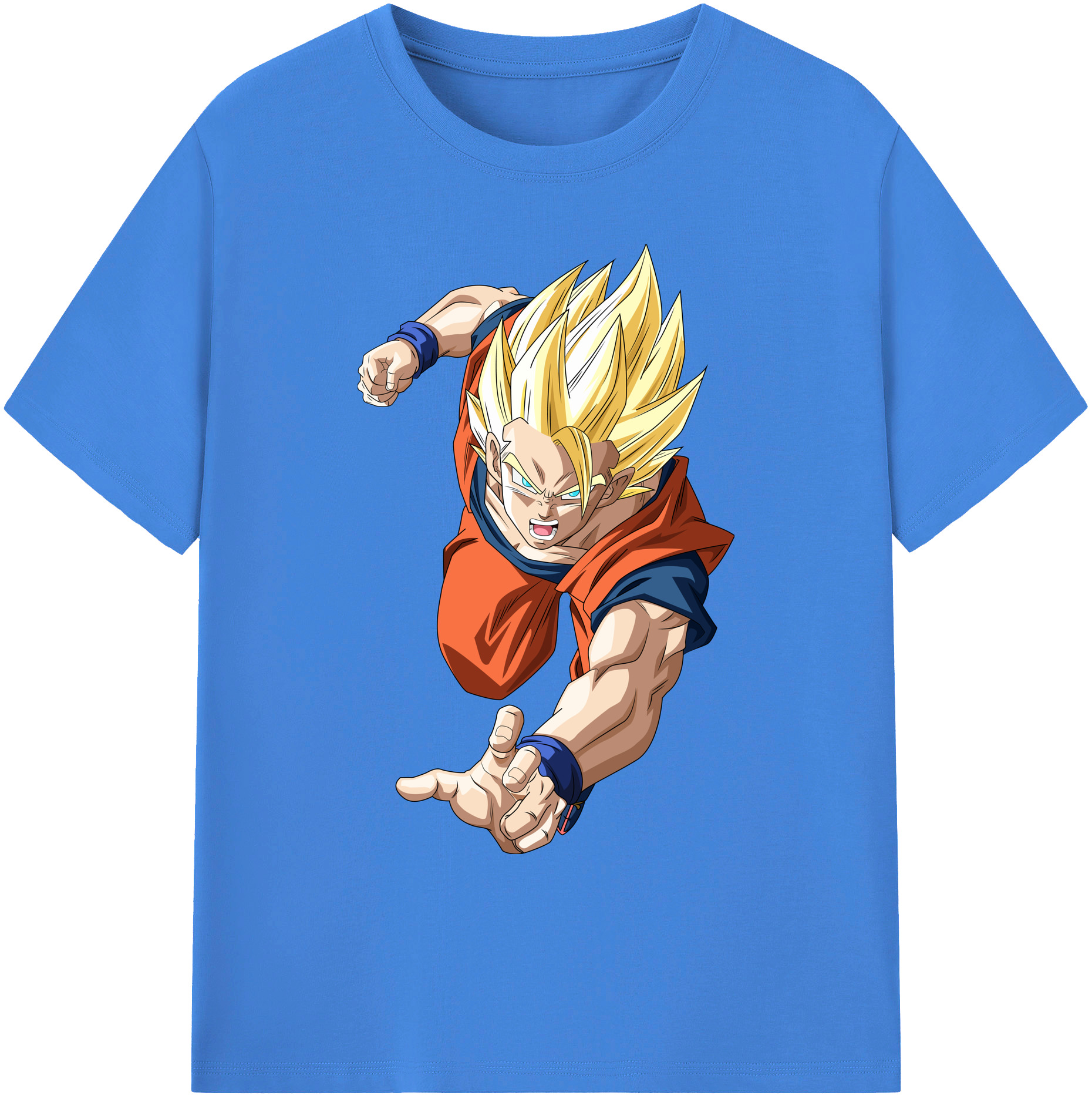 （画像用） ドラゴンボール 孫 悟飯（そんごはん）DRAGON BALL Son Gohan 綿100％ メンズ半袖Tシャツ｜肌触りやわらか＆通気性