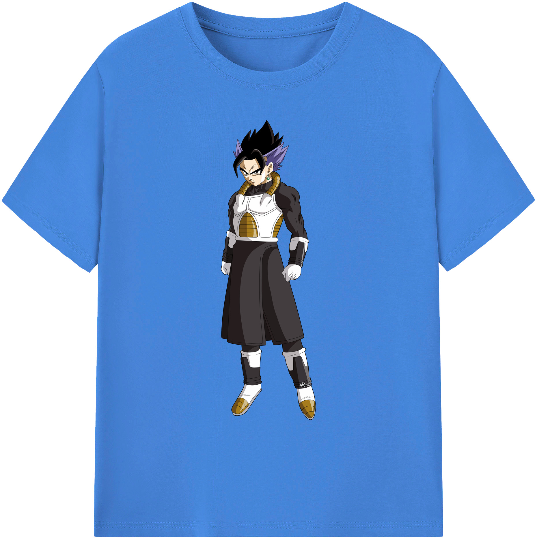 （画像用） ドラゴンボール ベジット DRAGON BALL Vegetto 綿100％ メンズ半袖Tシャツ｜肌触りやわらか＆通気性