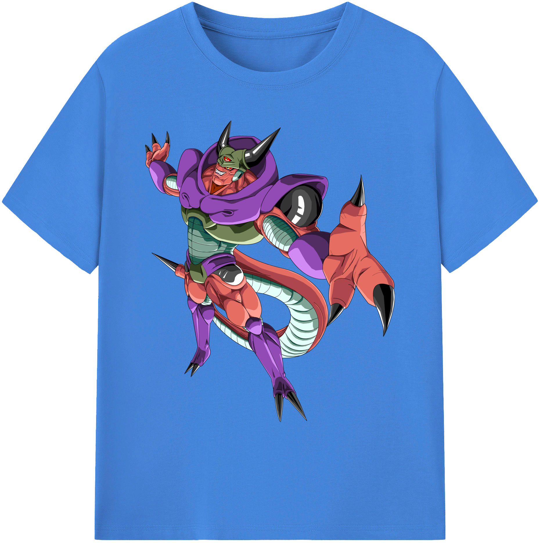 （画像用） ドラゴンボール ジャネンバ DRAGON BALL Janemba 綿100％ メンズ半袖Tシャツ｜肌触りやわらか＆通気性