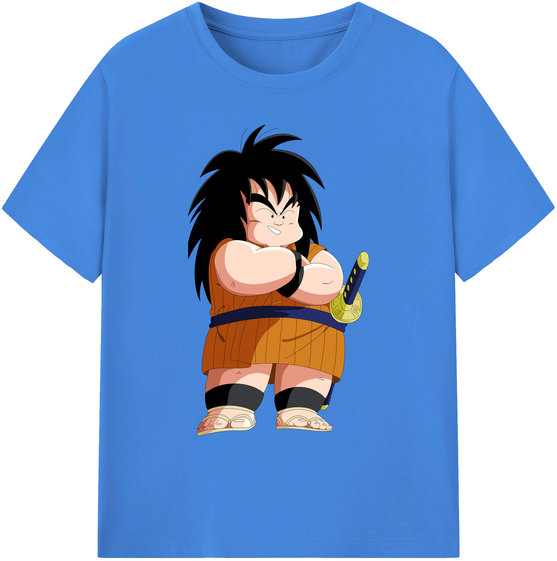 （画像用） ドラゴンボール やじろべえ DRAGON BALL Yajirobe 綿100％ メンズ半袖Tシャツ｜肌触りやわらか＆通気性
