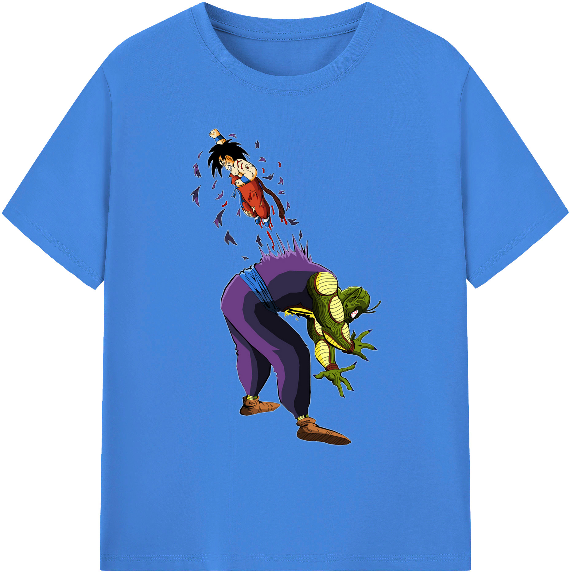 （画像用） ドラゴンボール DRAGON BALL 綿100％ メンズ半袖Tシャツ｜肌触りやわらか＆通気性