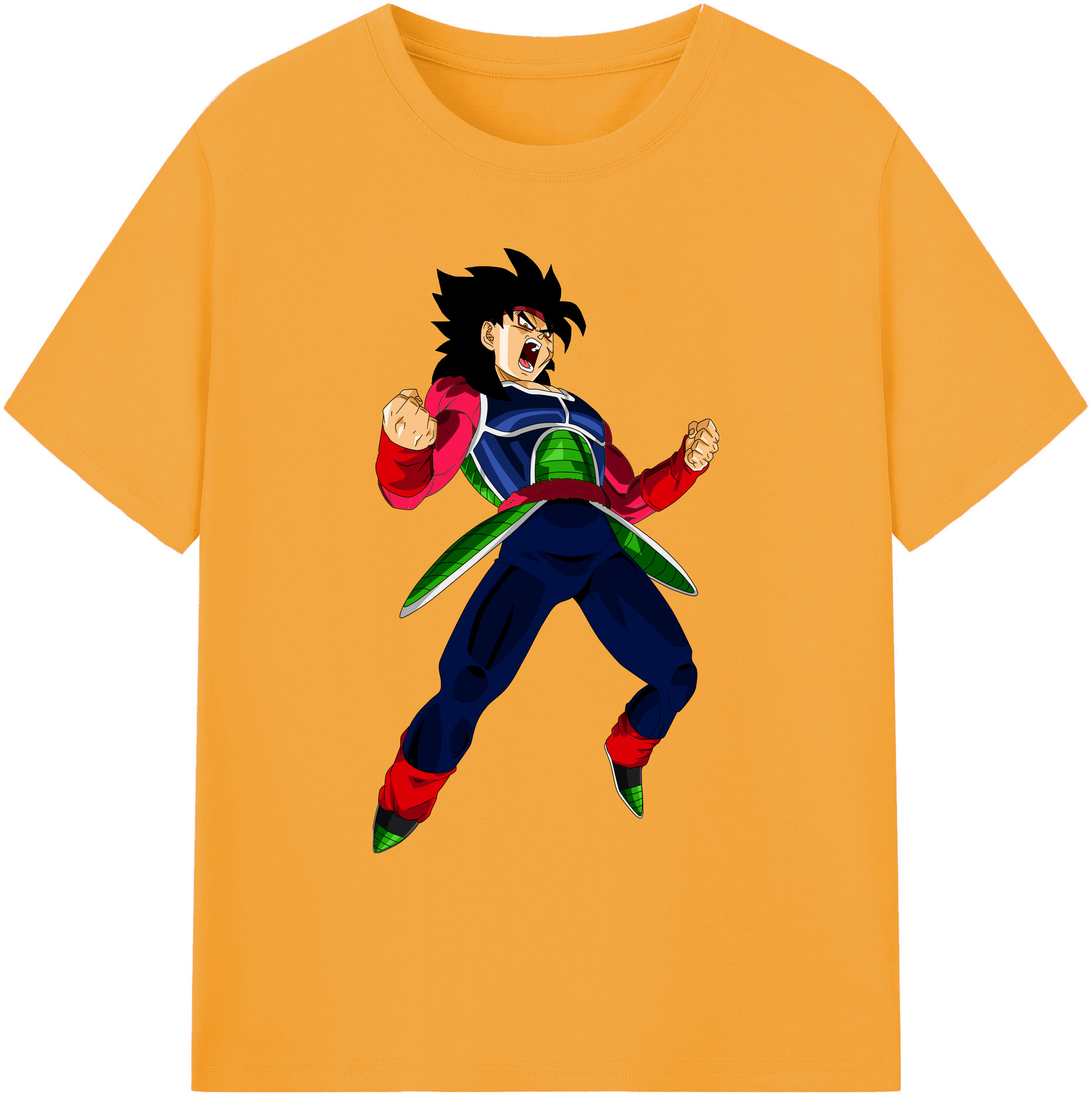 （画像用） ドラゴンボール バーダック DRAGON BALL Burdock 綿100％ メンズ半袖Tシャツ｜肌触りやわらか＆通気性