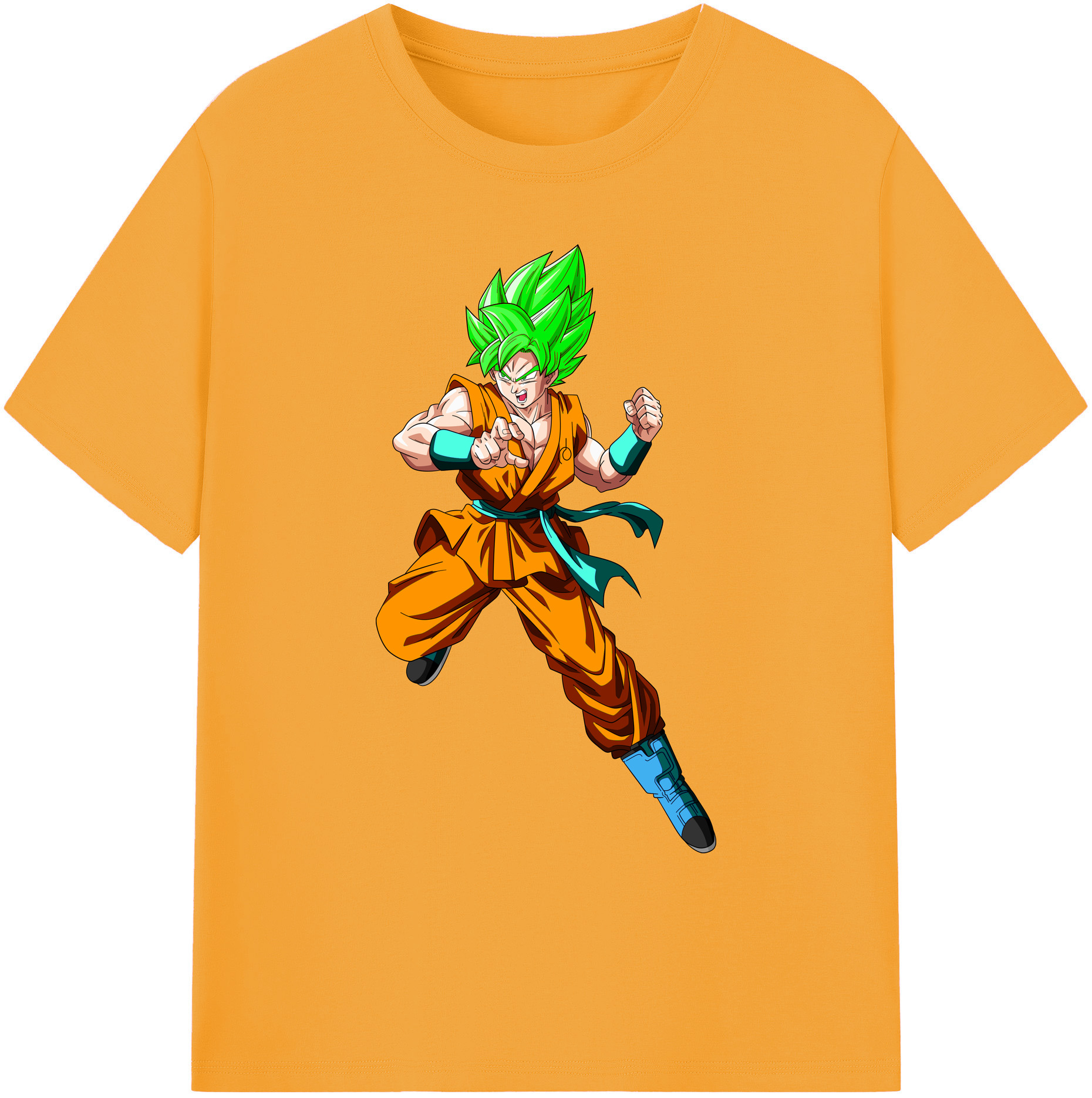 （画像用） ドラゴンボール 孫 悟飯（そんごはん）DRAGON BALL Son Gohan 綿100％ メンズ半袖Tシャツ｜肌触りやわらか＆通気性