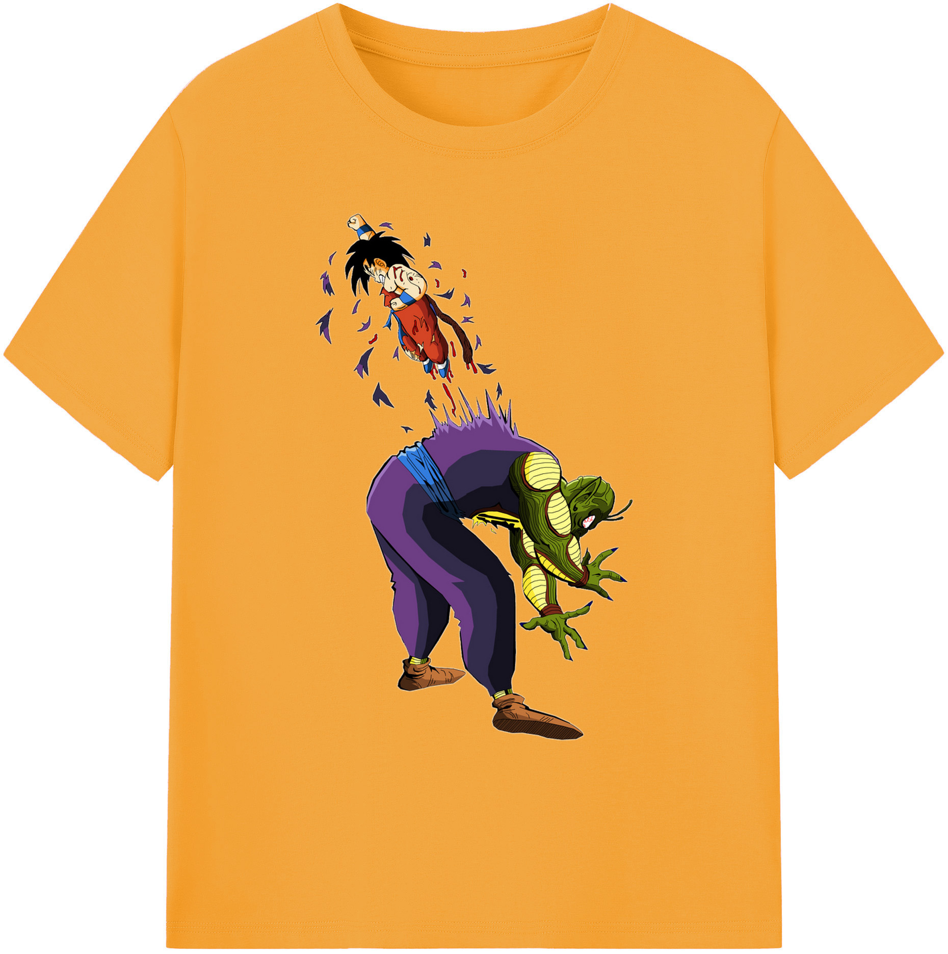 （画像用） ドラゴンボール DRAGON BALL 綿100％ メンズ半袖Tシャツ｜肌触りやわらか＆通気性