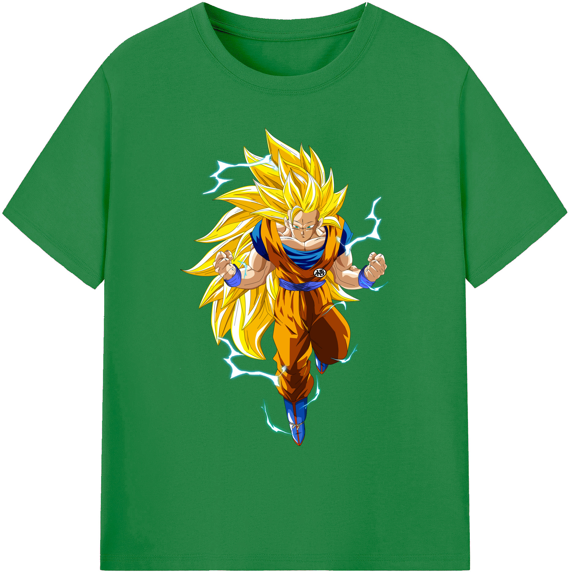 （画像用） ドラゴンボール 孫悟空（そん ごくう）Son Goku カカロット DRAGON BALL Kakarotto 綿100％ メンズ半袖Tシャツ｜肌触りやわらか＆通気性